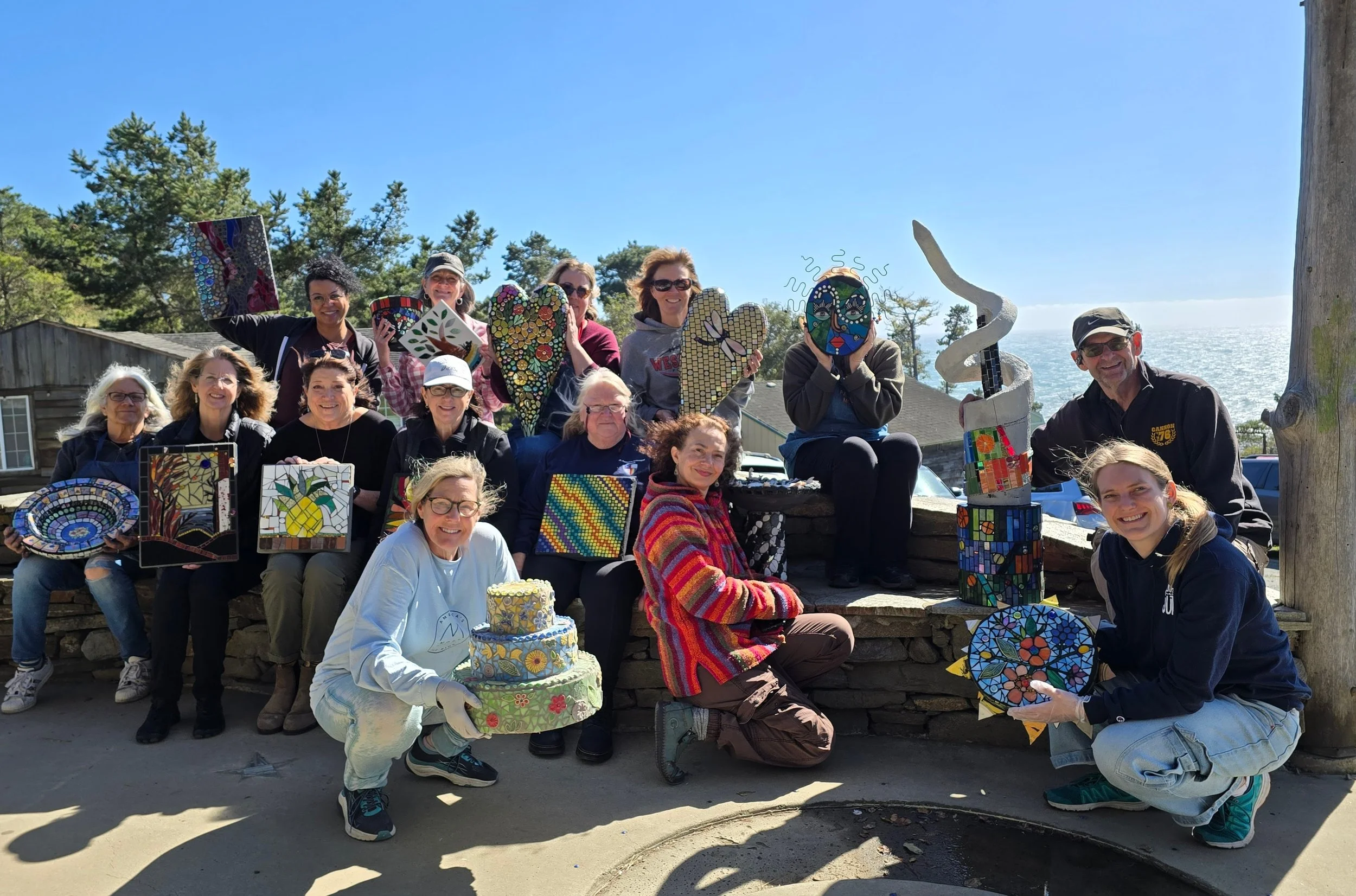 Camp Ocean Pines Mosaic Garden Art Retreat