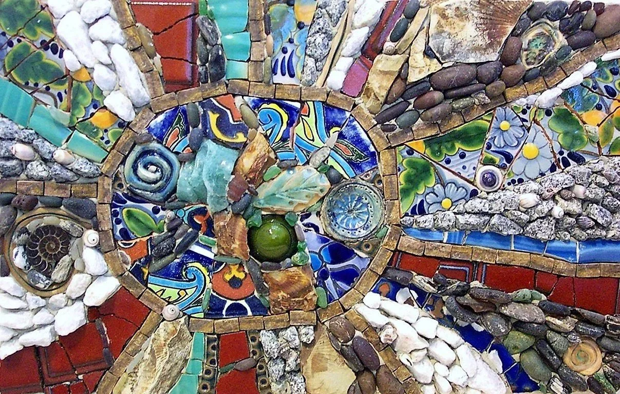 Organic Mosaic Assemblage
