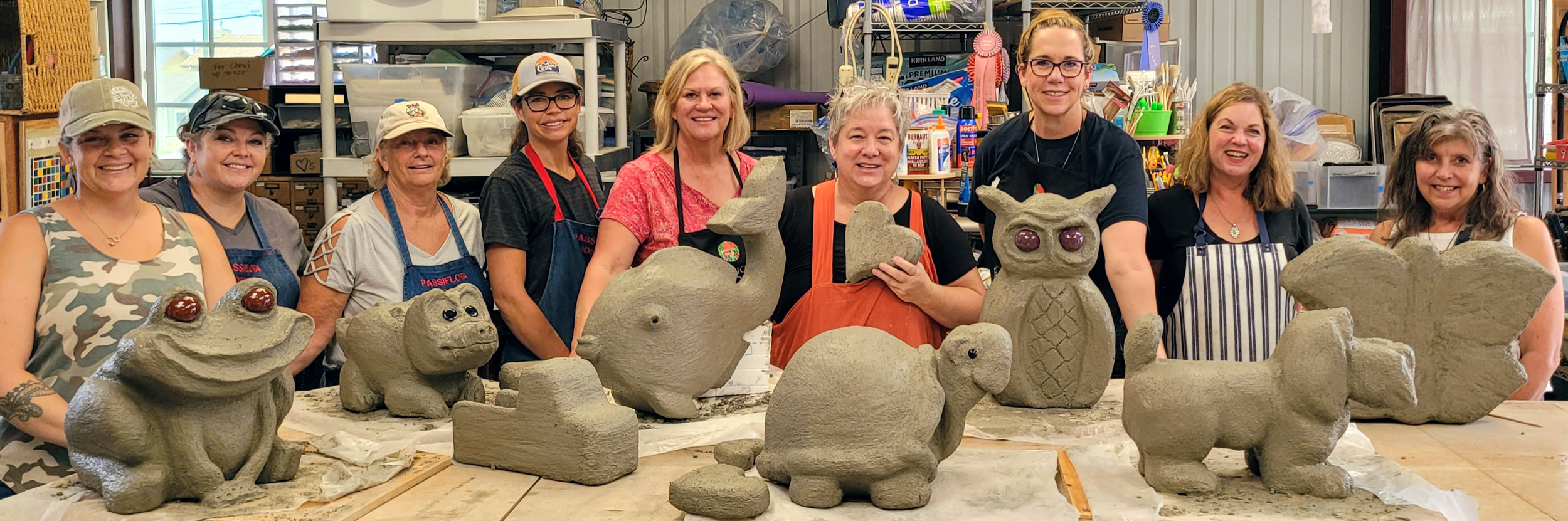 Making Concrete Forms for Mosaic