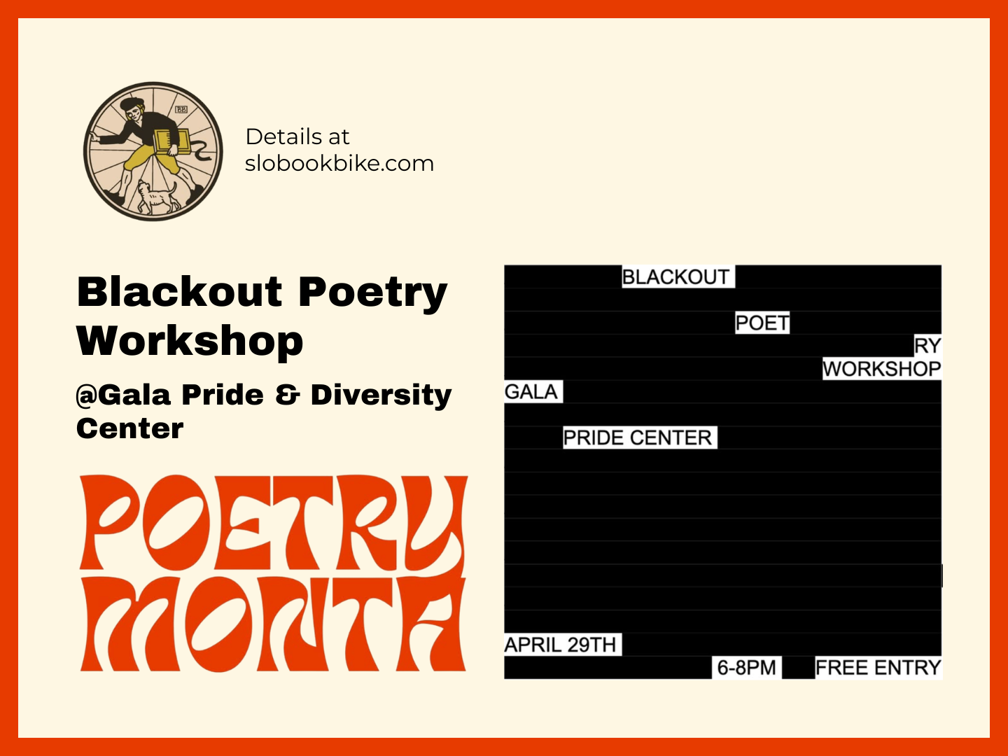 Blackout Poetry Workshop