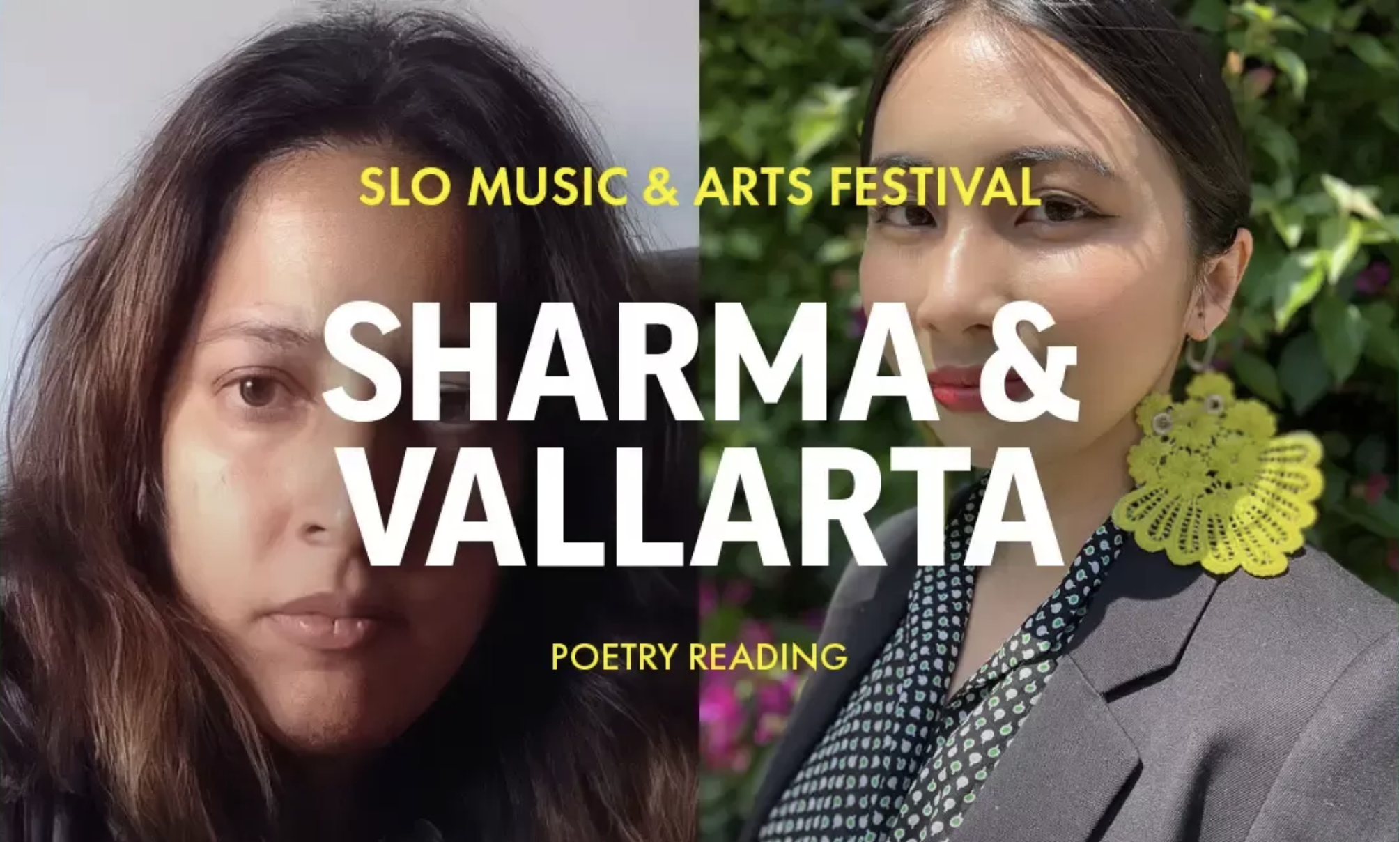 Poetry Reading: Prageeta Sharma and MT Vallarta