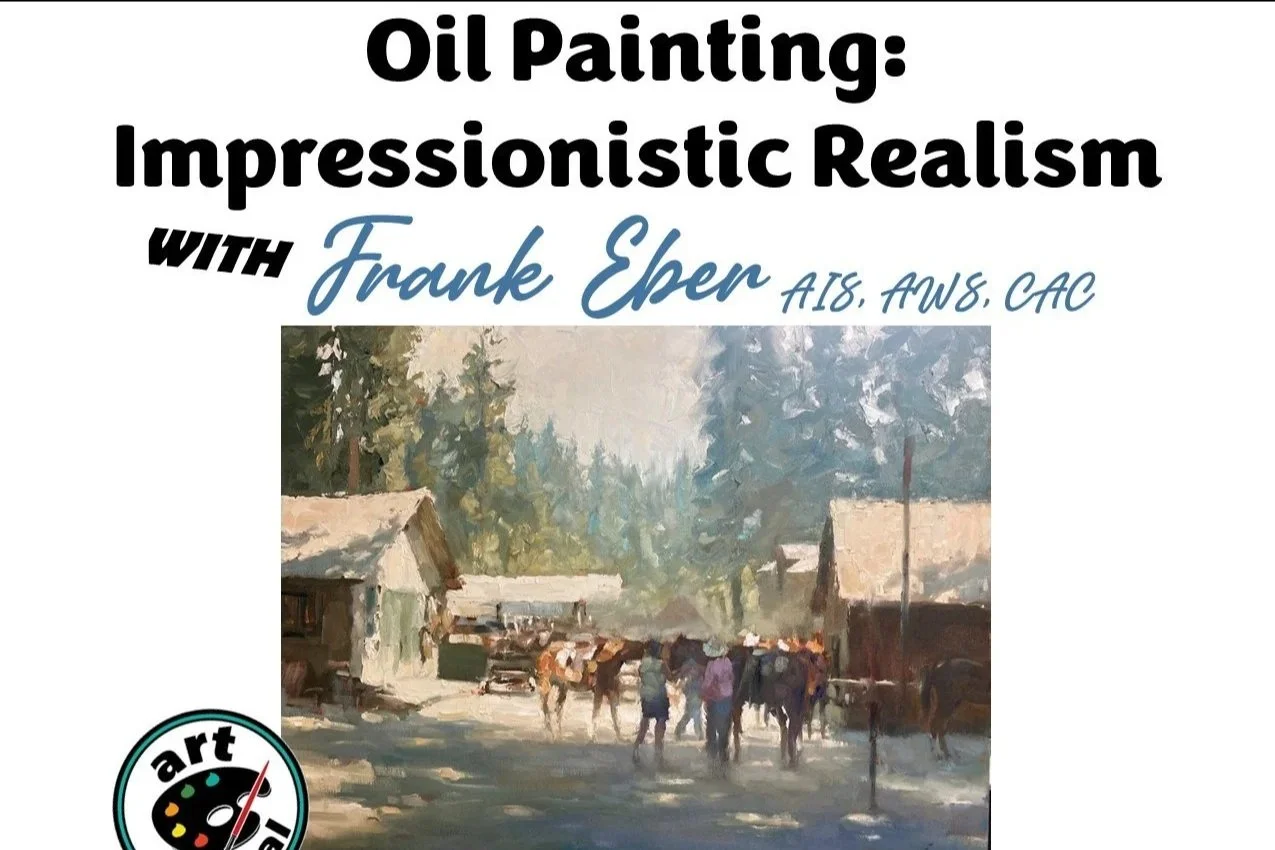 Frank Eber: Oil Painting Impressionistic Realism