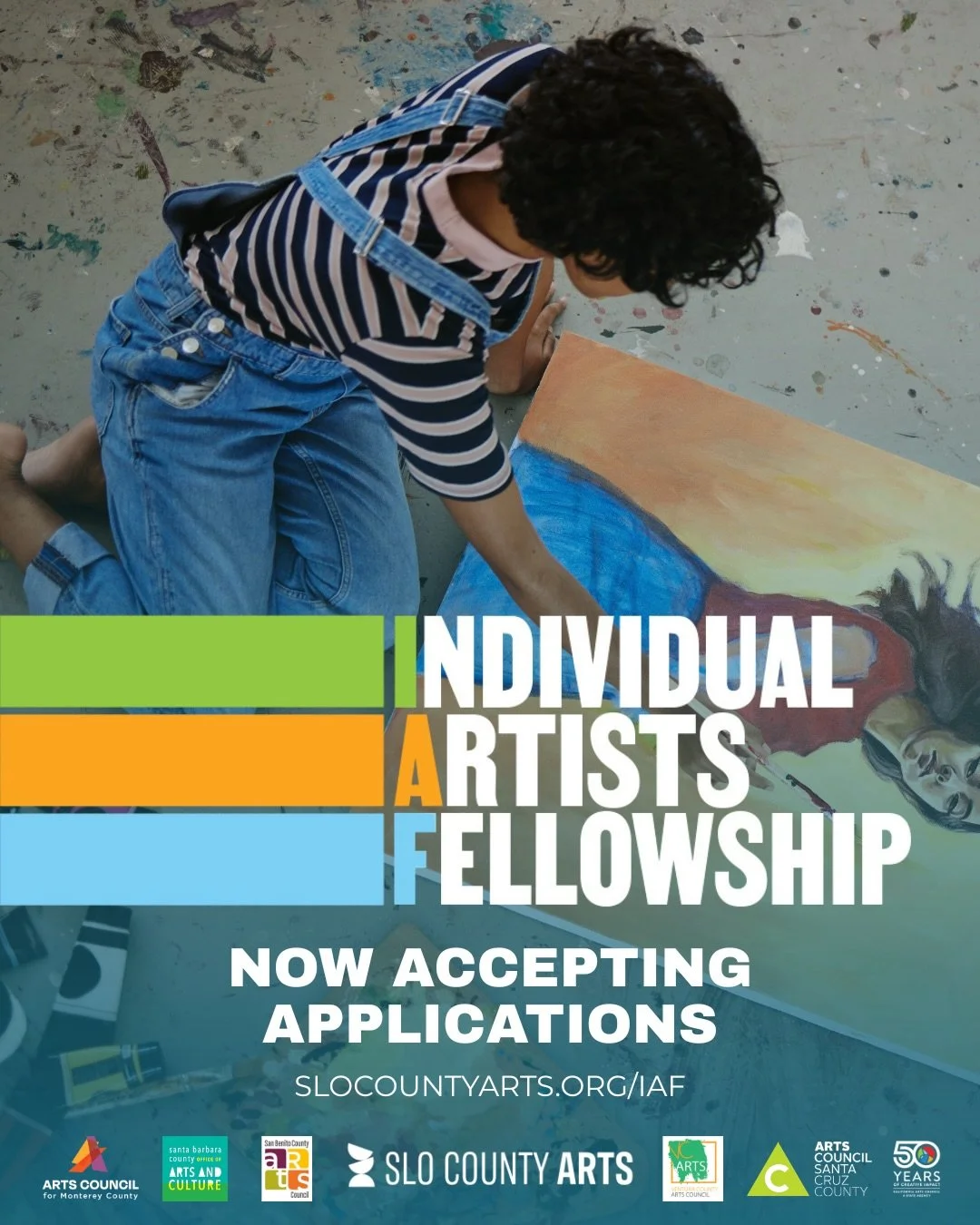 Central Coast artists and culture bearers can now apply for unrestricted funding through the California Arts Council&rsquo;s Individual Artists Fellowship! 🎨🙌

The Individual Artists Fellowship is designed to meet artists where they are in their cr