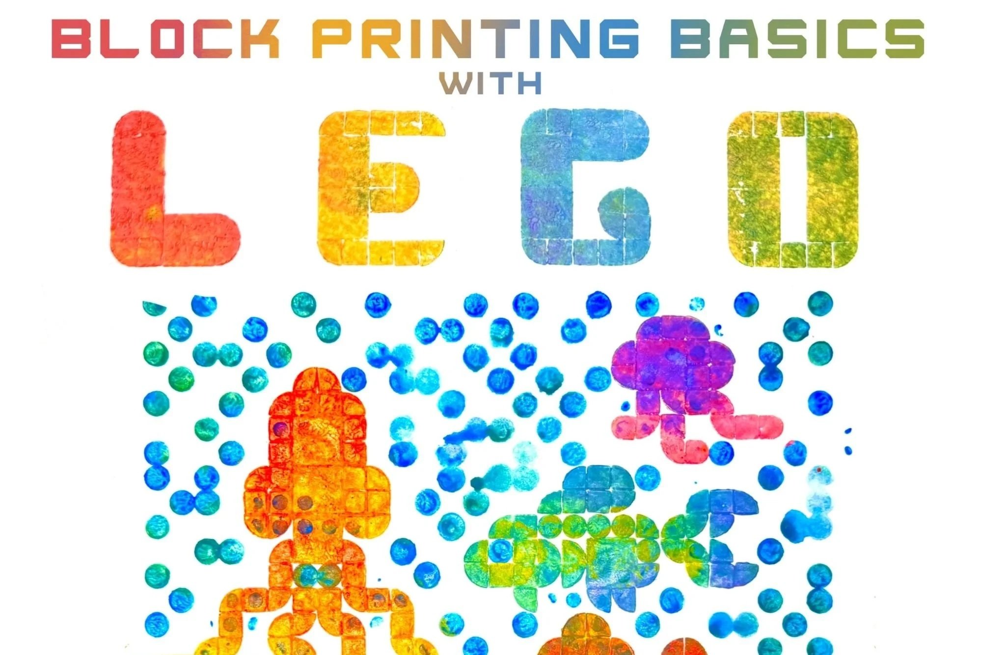 Block Printing Basics with Lego
