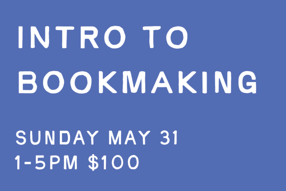 Intro to Bookmaking