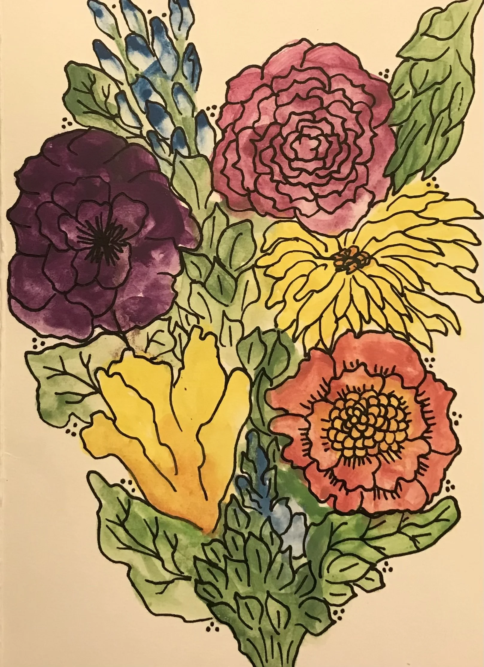 Intro to Ink and Inktense with Linda Cunningham