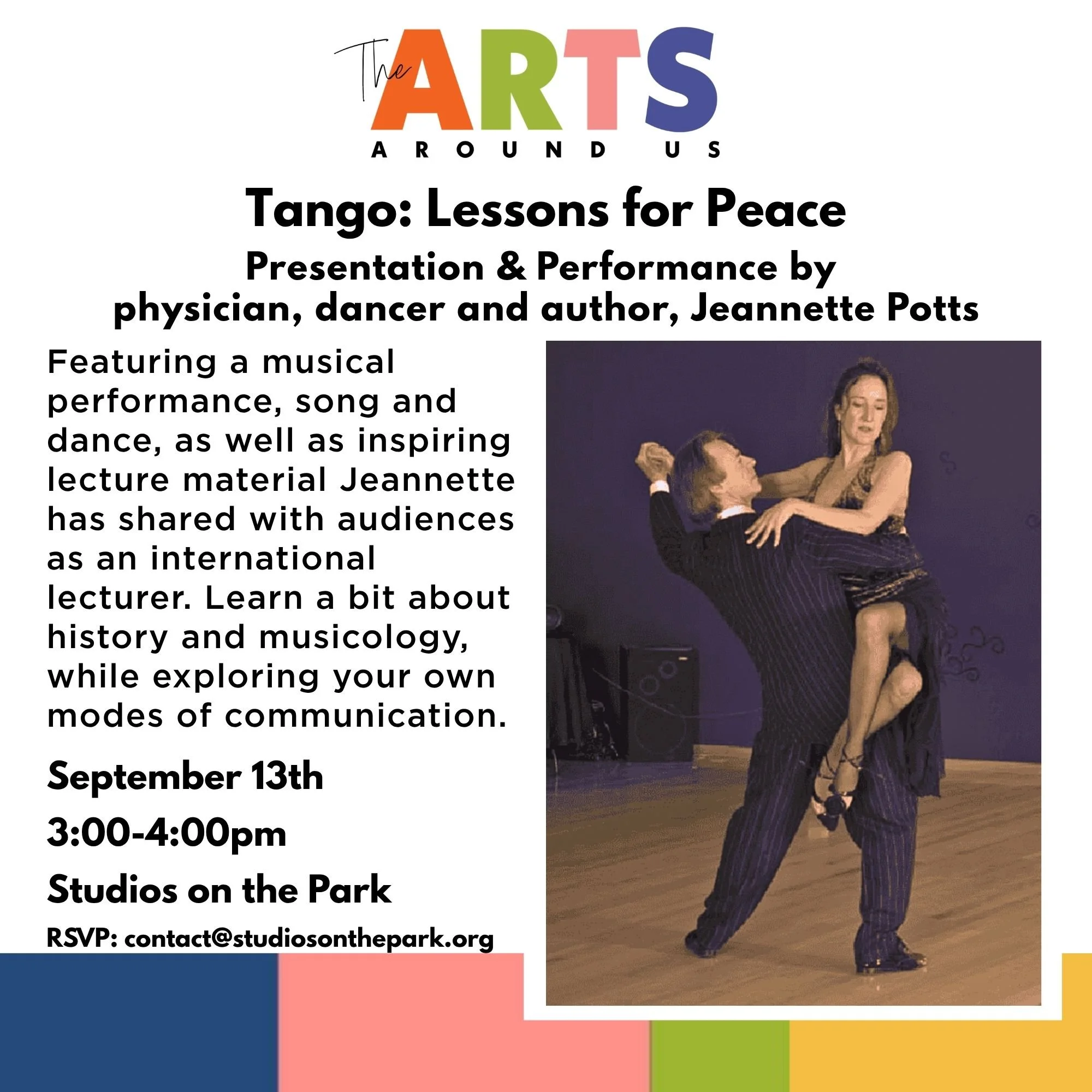 The Arts Around Us -Tango: Lessons for Peace