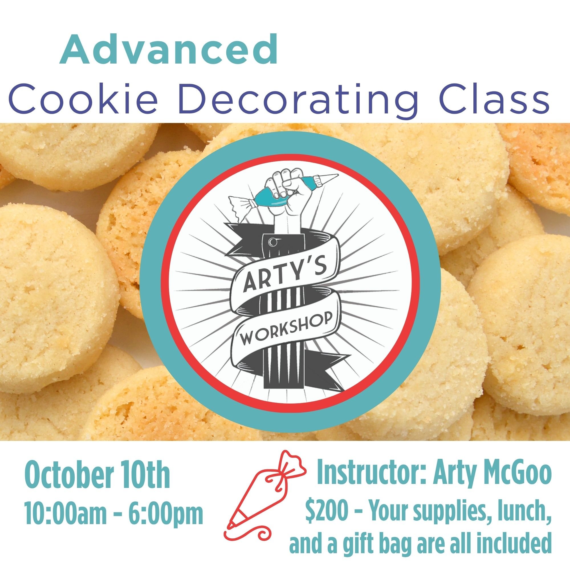 Advanced Cookie Decorating Class