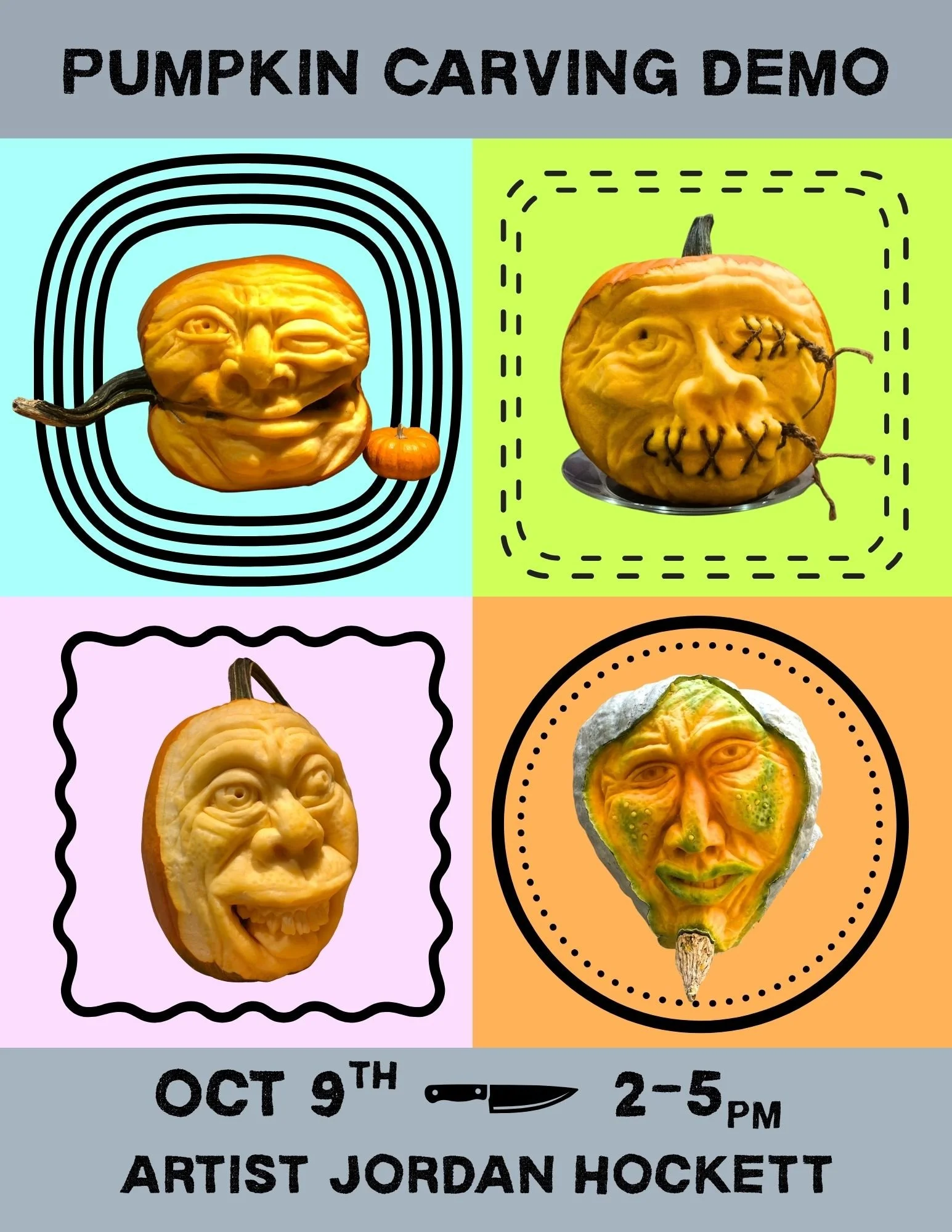 Pumpkin Sculpting Demo