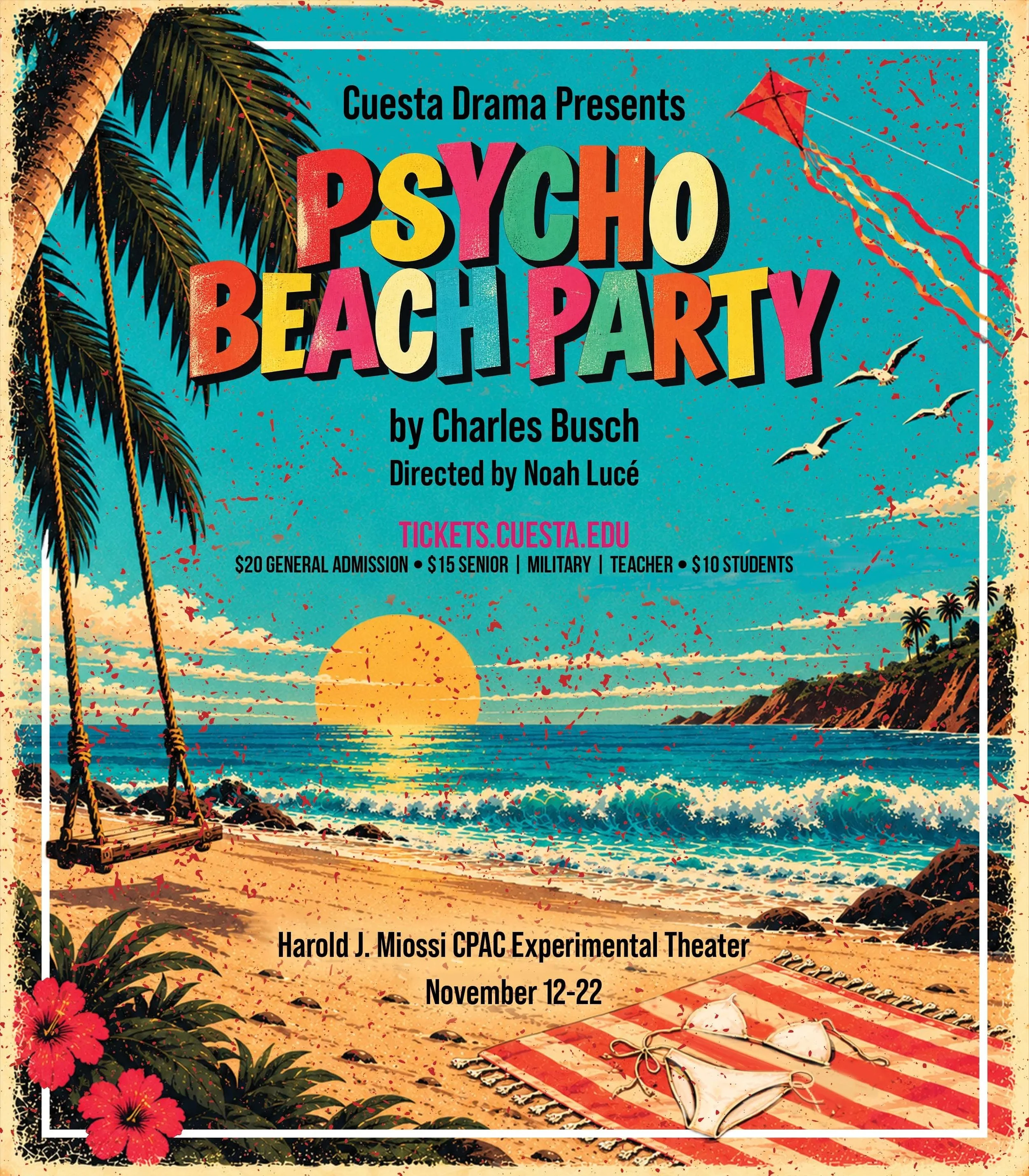PSYCHO BEACH PARTY, by Cuesta Drama
