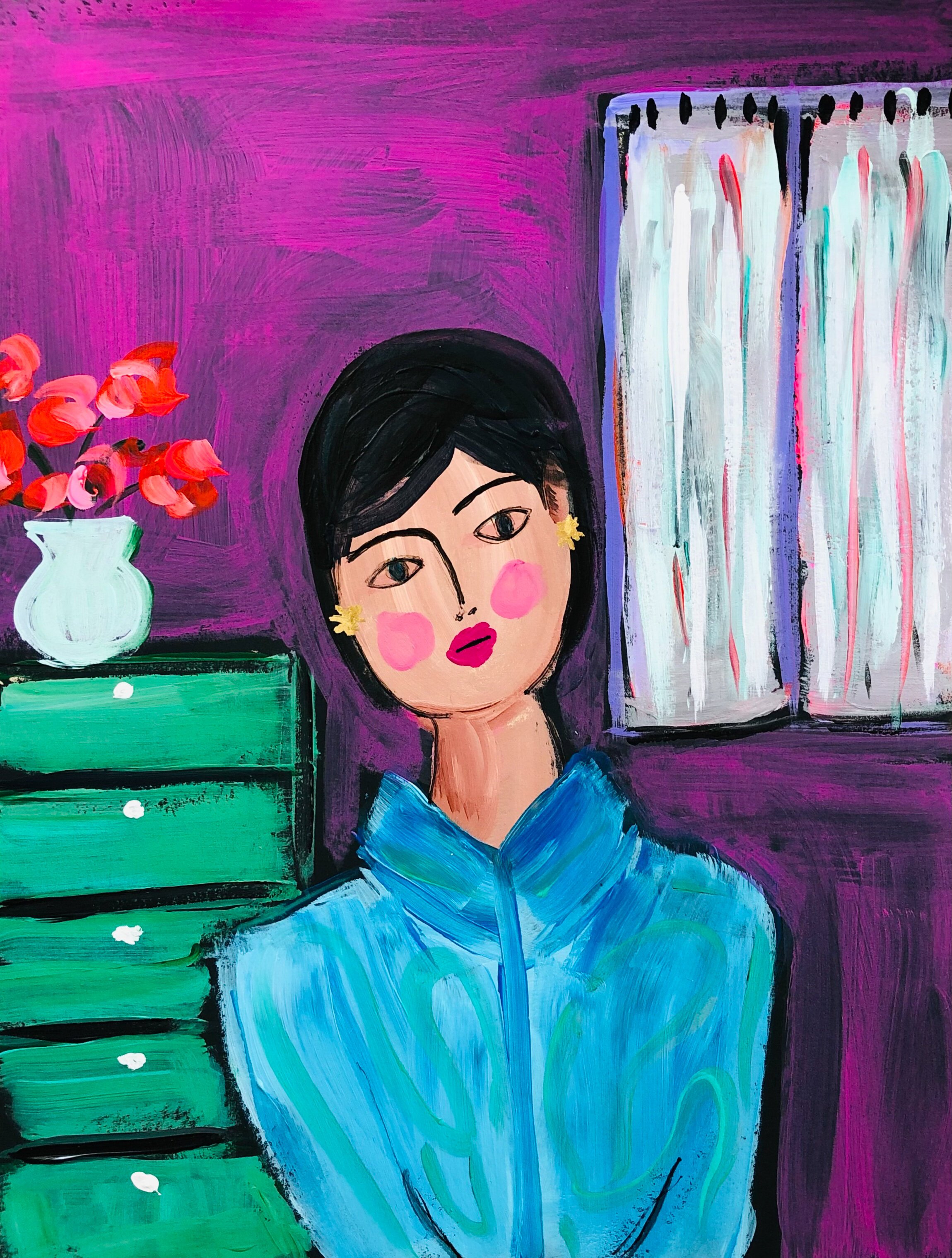 She Chewed A Lot Of Gum