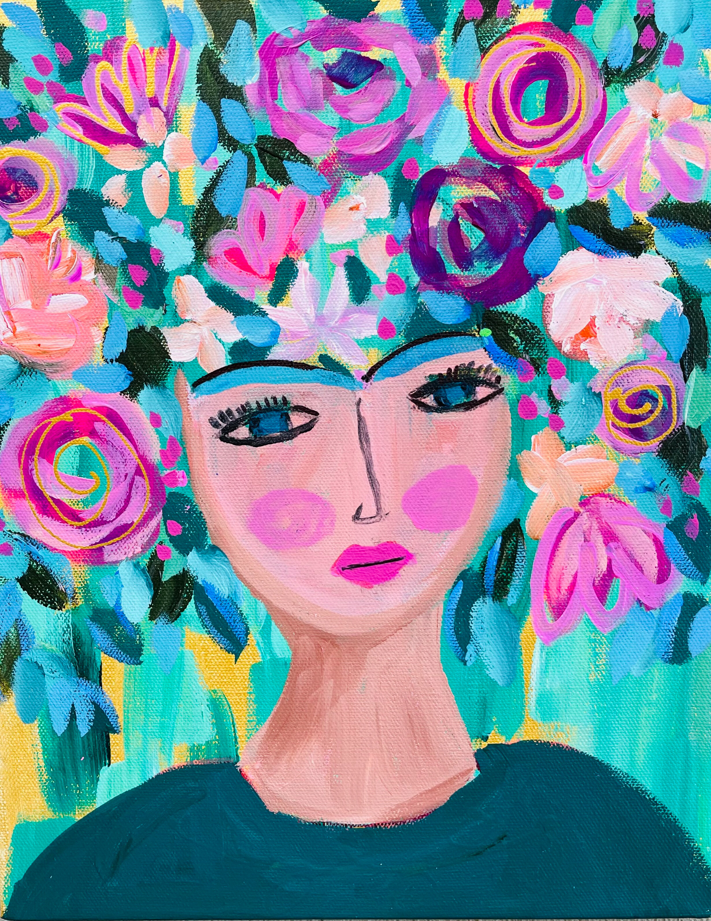 She Wore Flowers In Her Hair