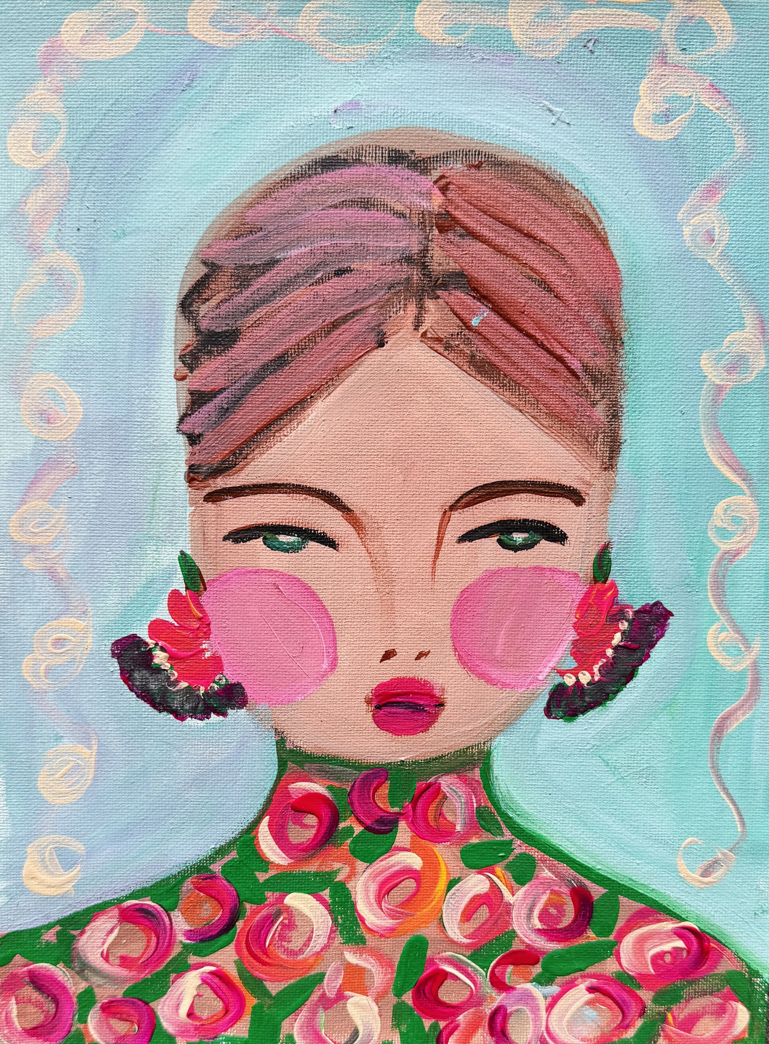 Girl With Earrings