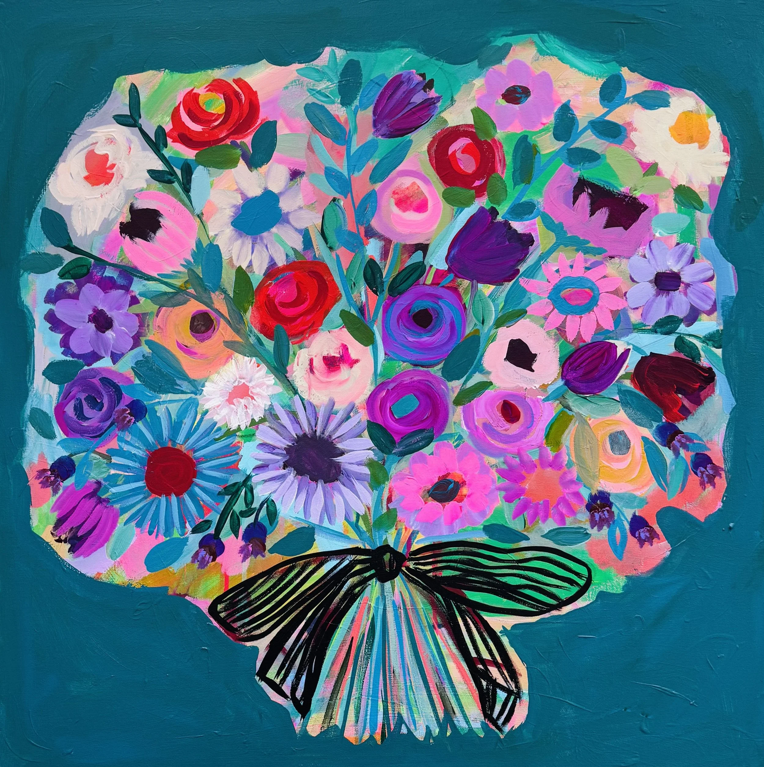 Big Bouquet With Bow