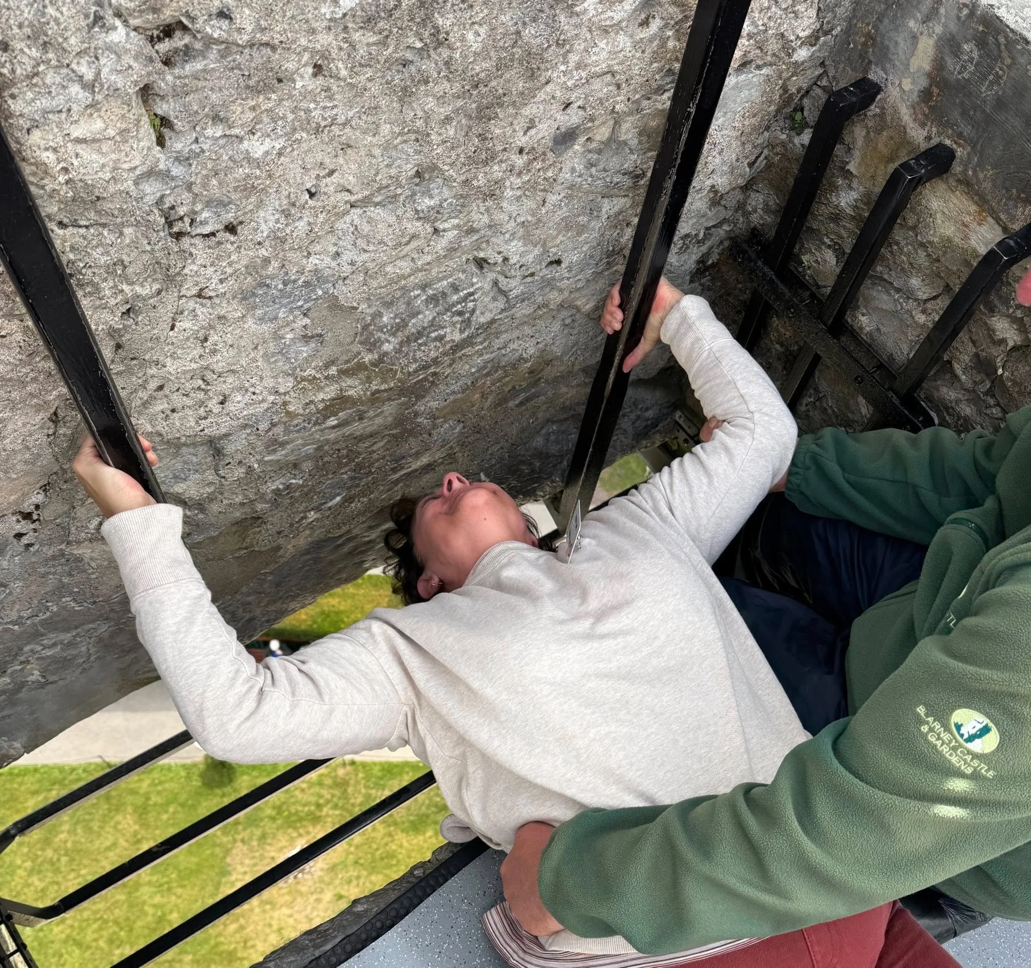 Spiral Staircases &amp; Stronger Steps!☘🇮🇪

While visiting Ireland recently, Melissa Jones climbed the steep spiral staircase at Blarney Castle 🏰 to kiss the Blarney Stone - a climb that leaves a lot of tourists huffing and puffing. But not Meliss