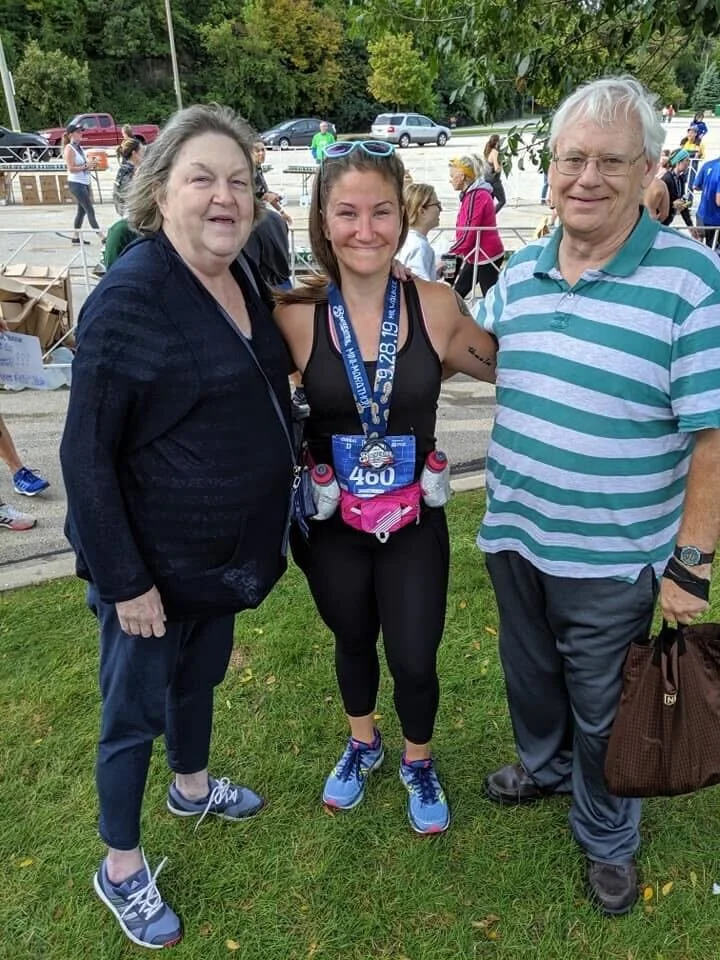 Our amazing Head Coach, Amy, is taking on something incredibly close to her heart.

On May 3rd, she&rsquo;ll be running the Eau Claire Marathon in honor of her mom, who passed away in April 2020&mdash;just two days after Amy ran a marathon for her wh
