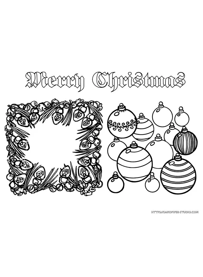 Christmas Colouring Set #15