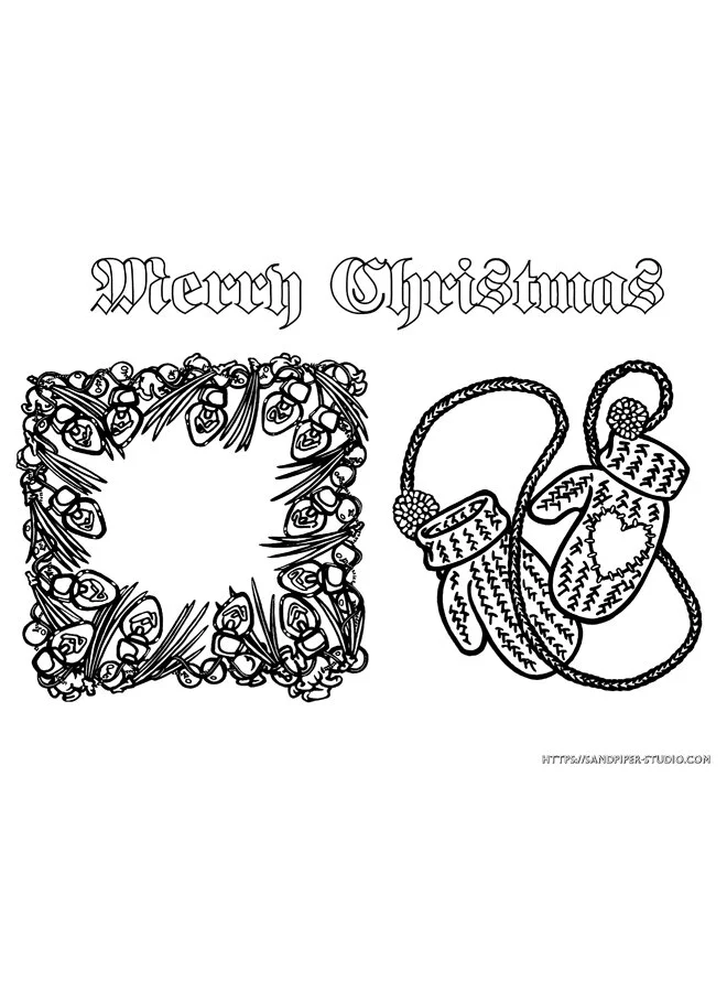 Christmas Colouring Set #20