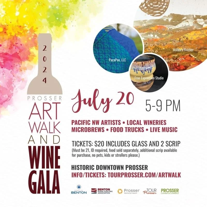 2024 Prosser Art Walk &amp; Wine Gala