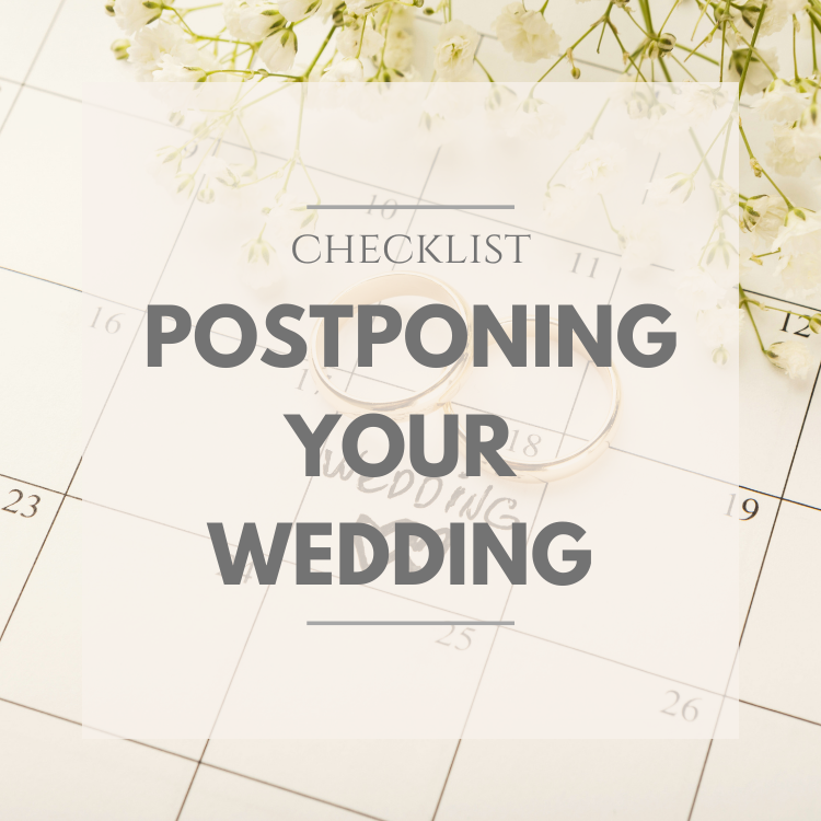 Postponing Your Wedding Here is Your Check List 