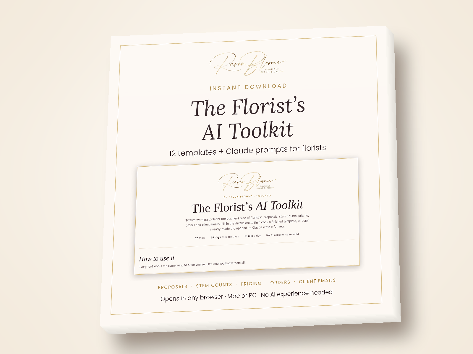 The Florist's AI Toolkit