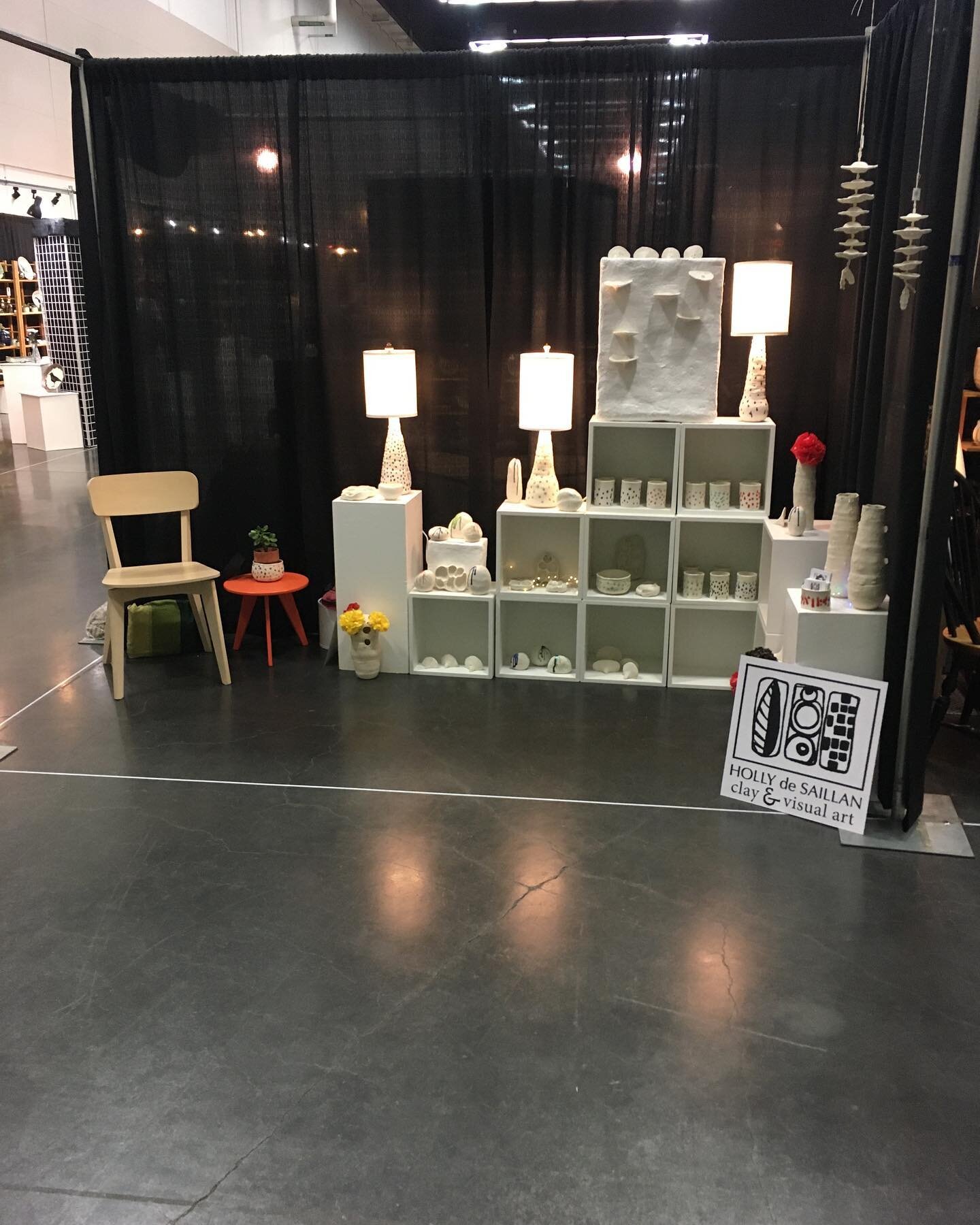 My little booth at the three day Ceramic Showcase at the Convention Center in Portland.
@ceramicshowcase  #porcelain  Till 6:00 today and again Sunday 10 Till 4:00
