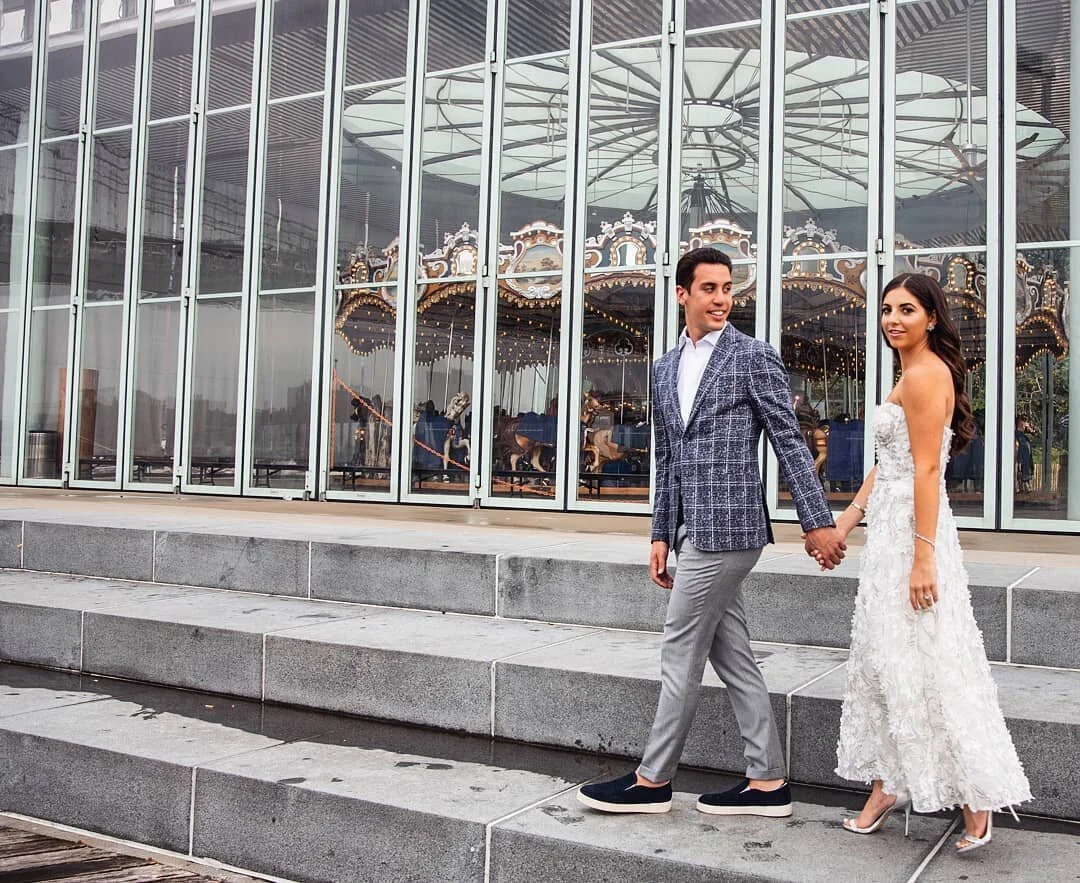 The fastest 30 min portrait session with Rachel and Joe before their engagement party and I loved every beautiful minute of it ❤