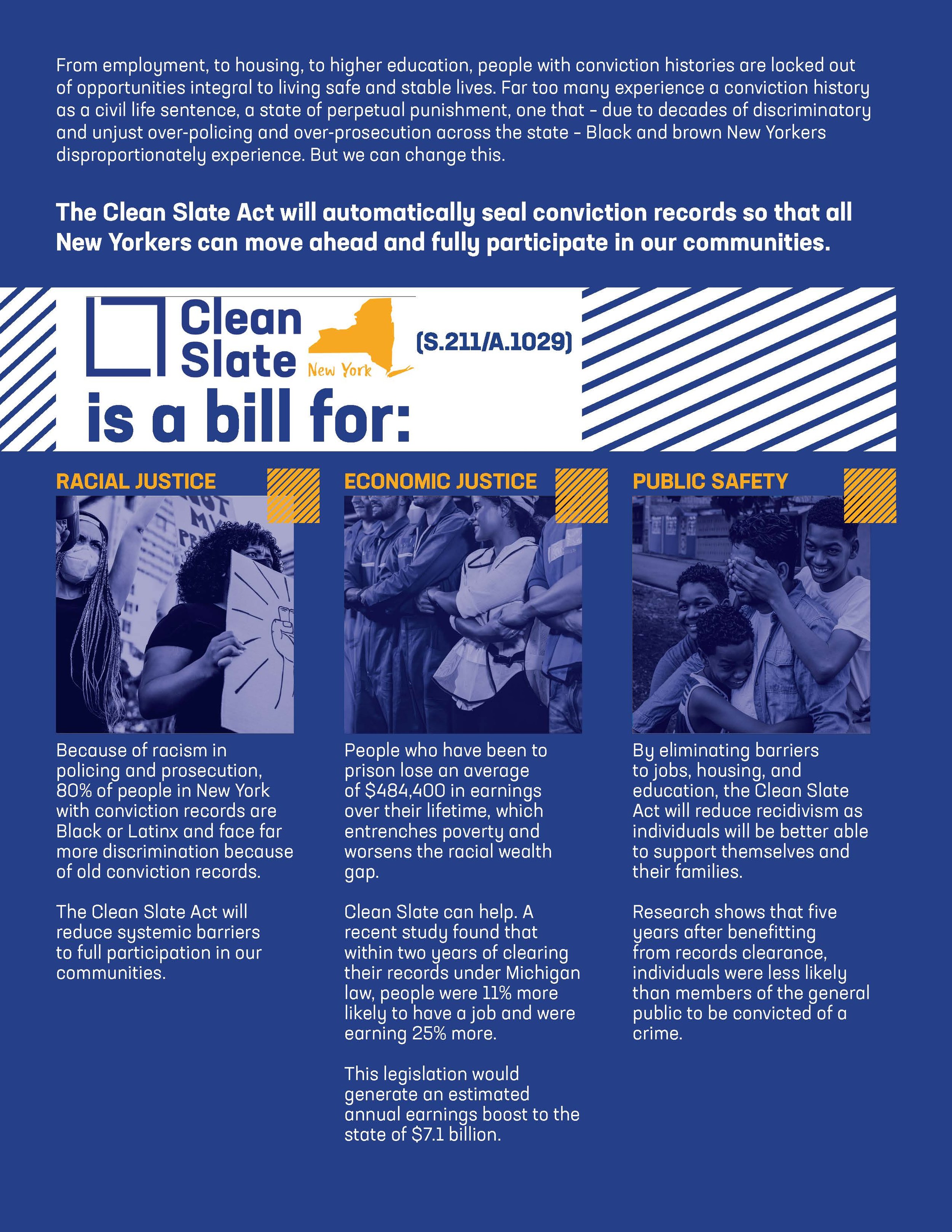 The Clean Slate Act: A Pathway to Criminal Justice Reform by
