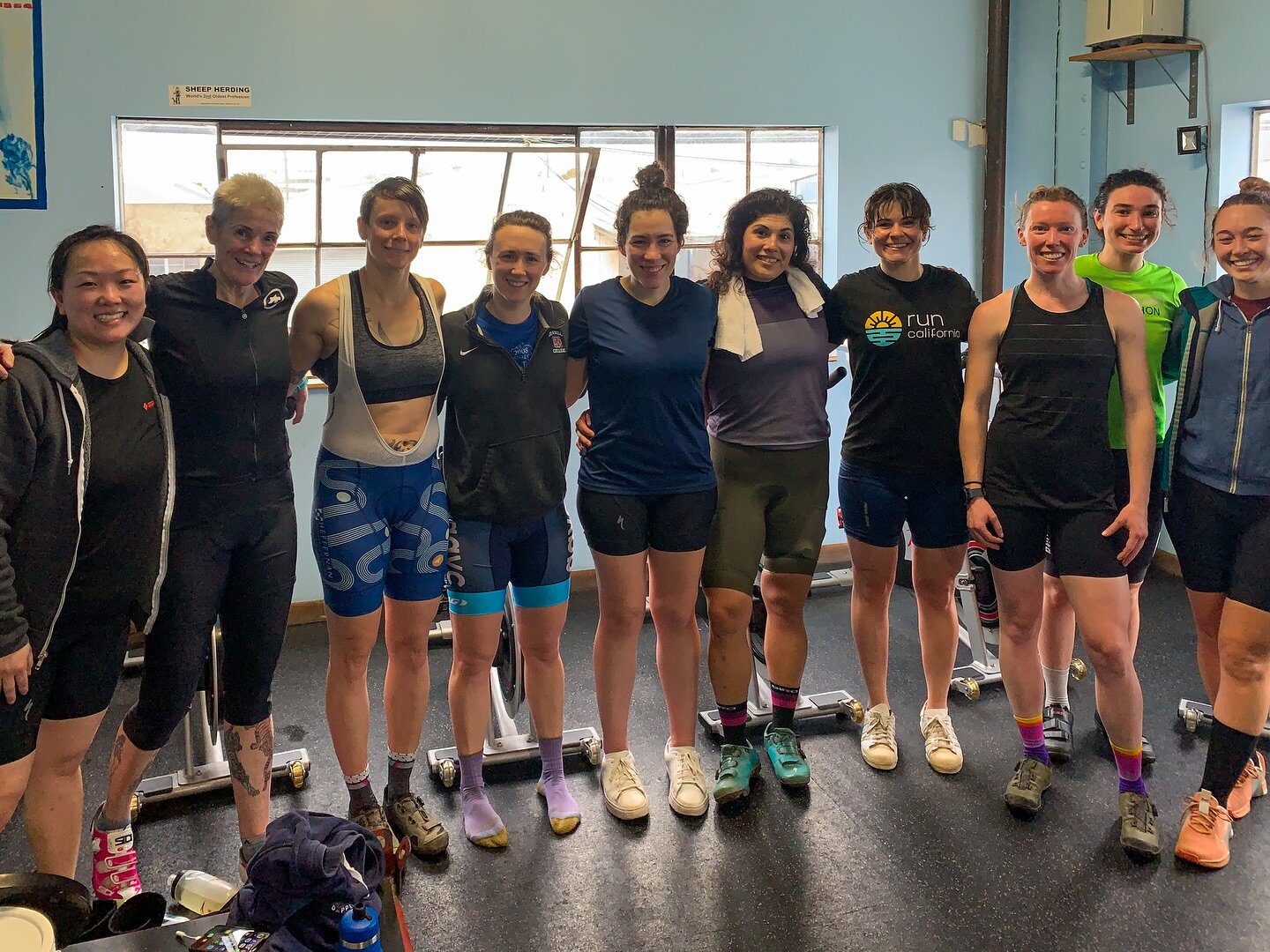 Kicking off the year with a high-energy spin at Berkeley Ironworks, led by the amazing Pat from the former Touchstone Women&rsquo;s Elite team! 🚴&zwj;♀️🌟 

Huge thanks to one of our new sponsors, Touchstone Climbing, for powering our first team rid