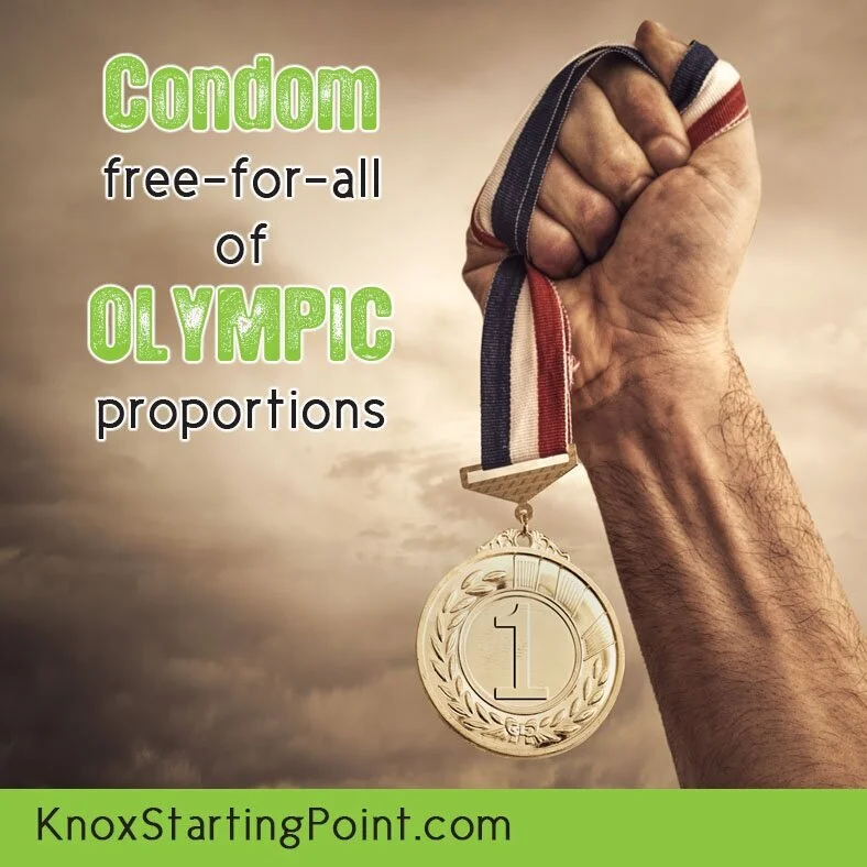 Condom Free-for-all of Olympic Proportions