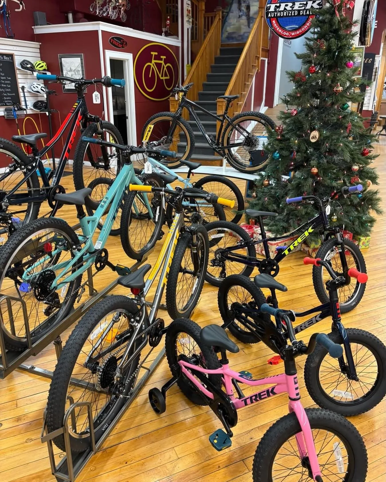 @pedalpowerct

Our elves are working hard to make sure there are bikes for under our tree and yours! We&rsquo;ve got bikes and gifts in stock. Bonus points (and a special accessory discount) for wearing your ugly holiday sweater this weekend! #pedalp