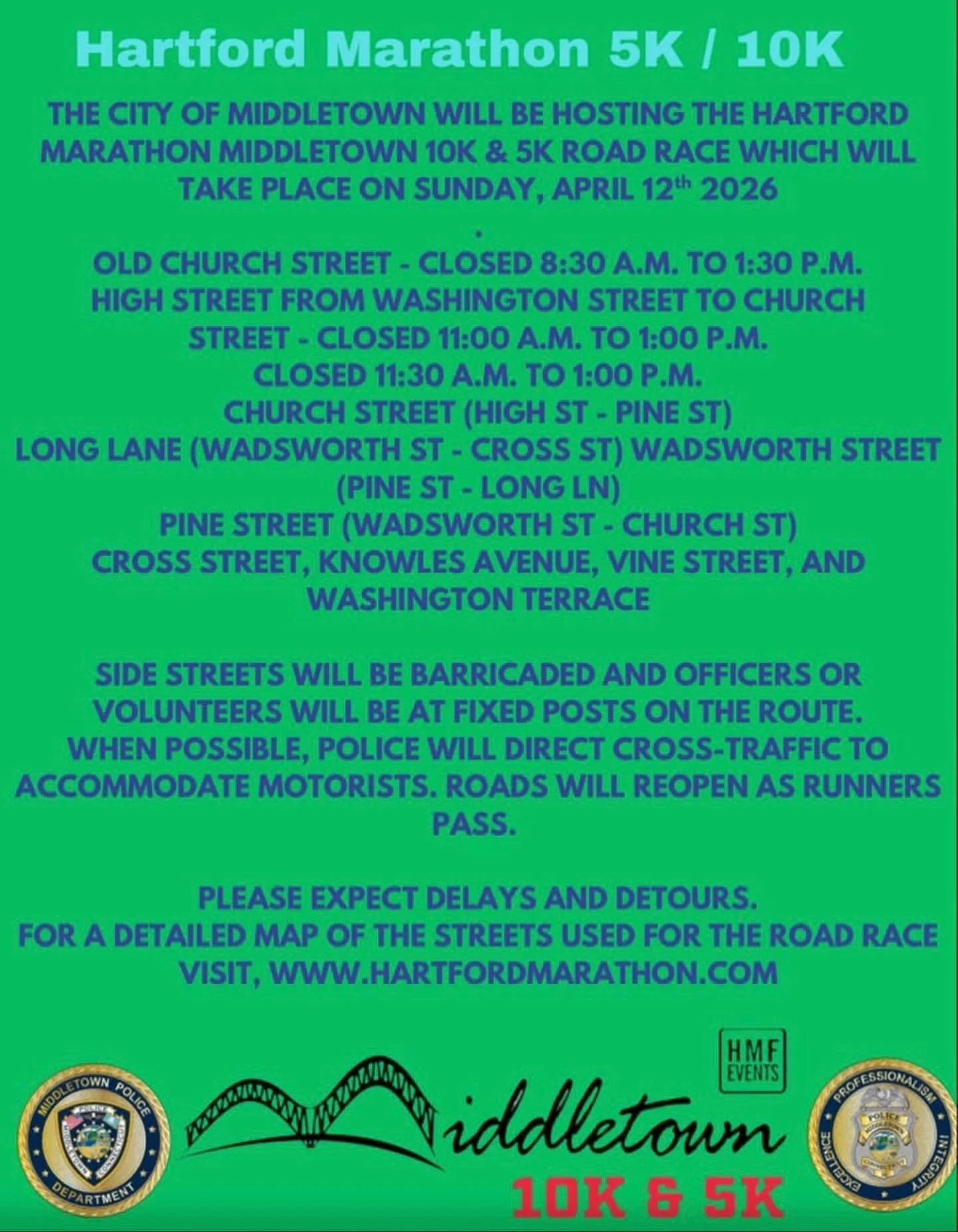 ‼️‼️TRAFFIC ALERT‼️‼️#dtmiddletown