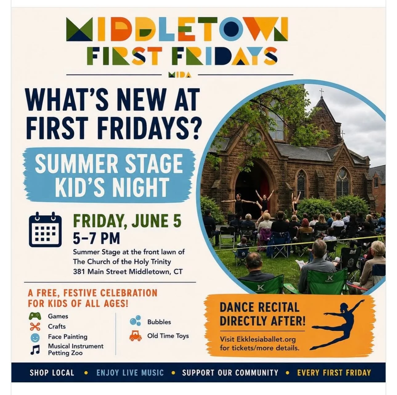 Come down to @downtownmiddletownct for a night of family fun! #dtmiddletown #dtmiddletownshops #dtmiddletowntreats