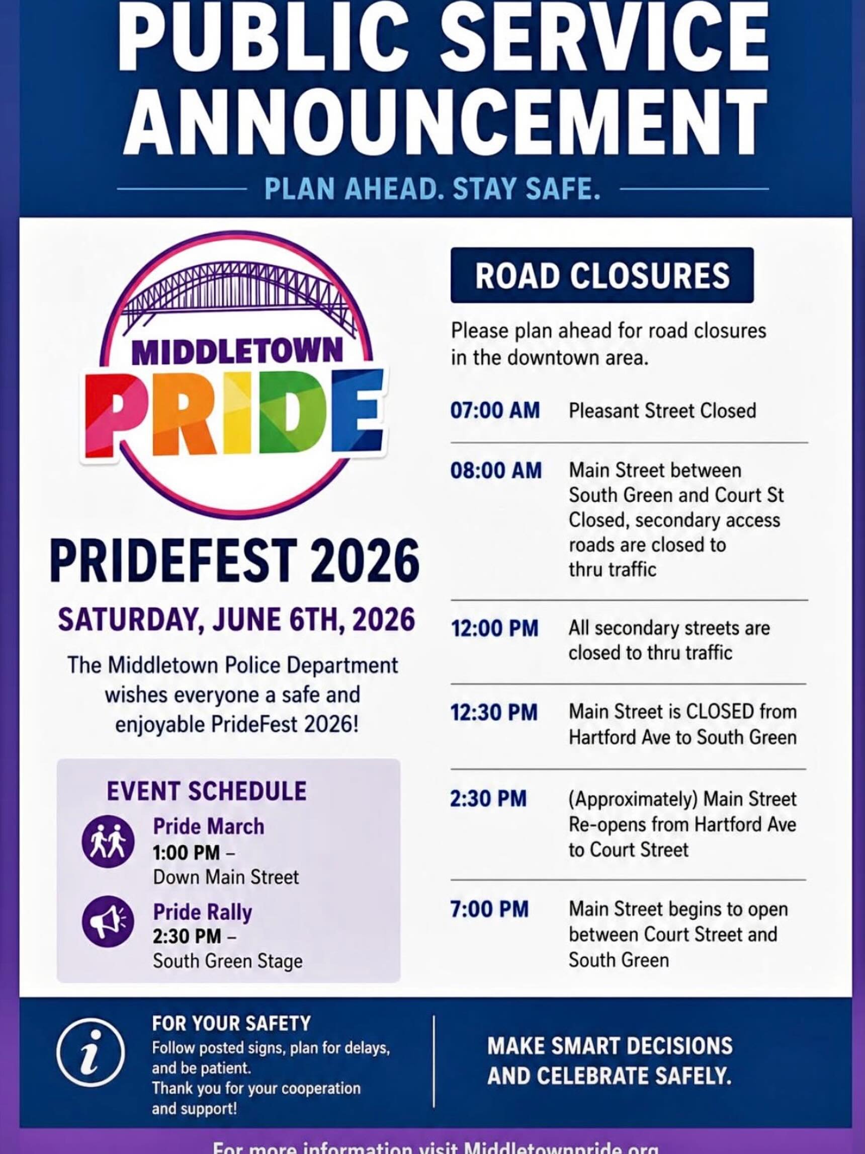 @downtownmiddletownct @middletownpride @middletownpolice_ct