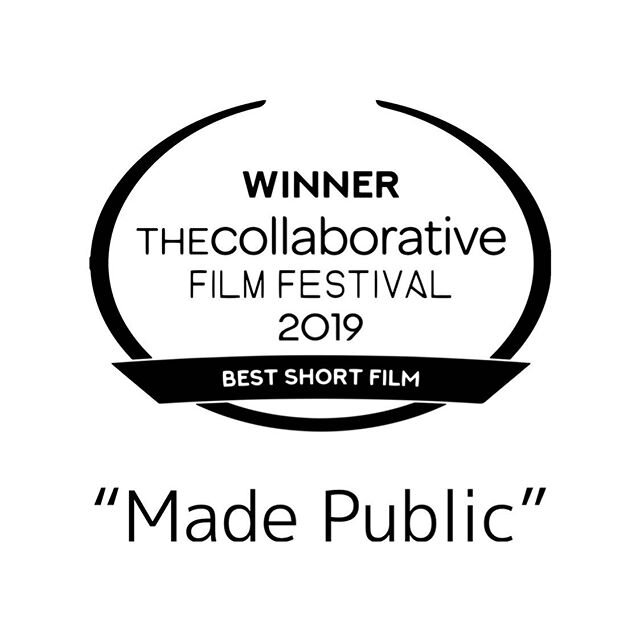 The 2019 Collaborative Film Festival was filled with amazing work, amazing films and amazing people. Congratulations to the winners!! Best Short Film &ldquo;Made Public&rdquo; Directed by Foster Wilson 
#filmfest #filmfestival #thecollaborativefilmfe