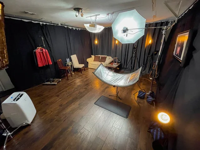 headshot studio with great background