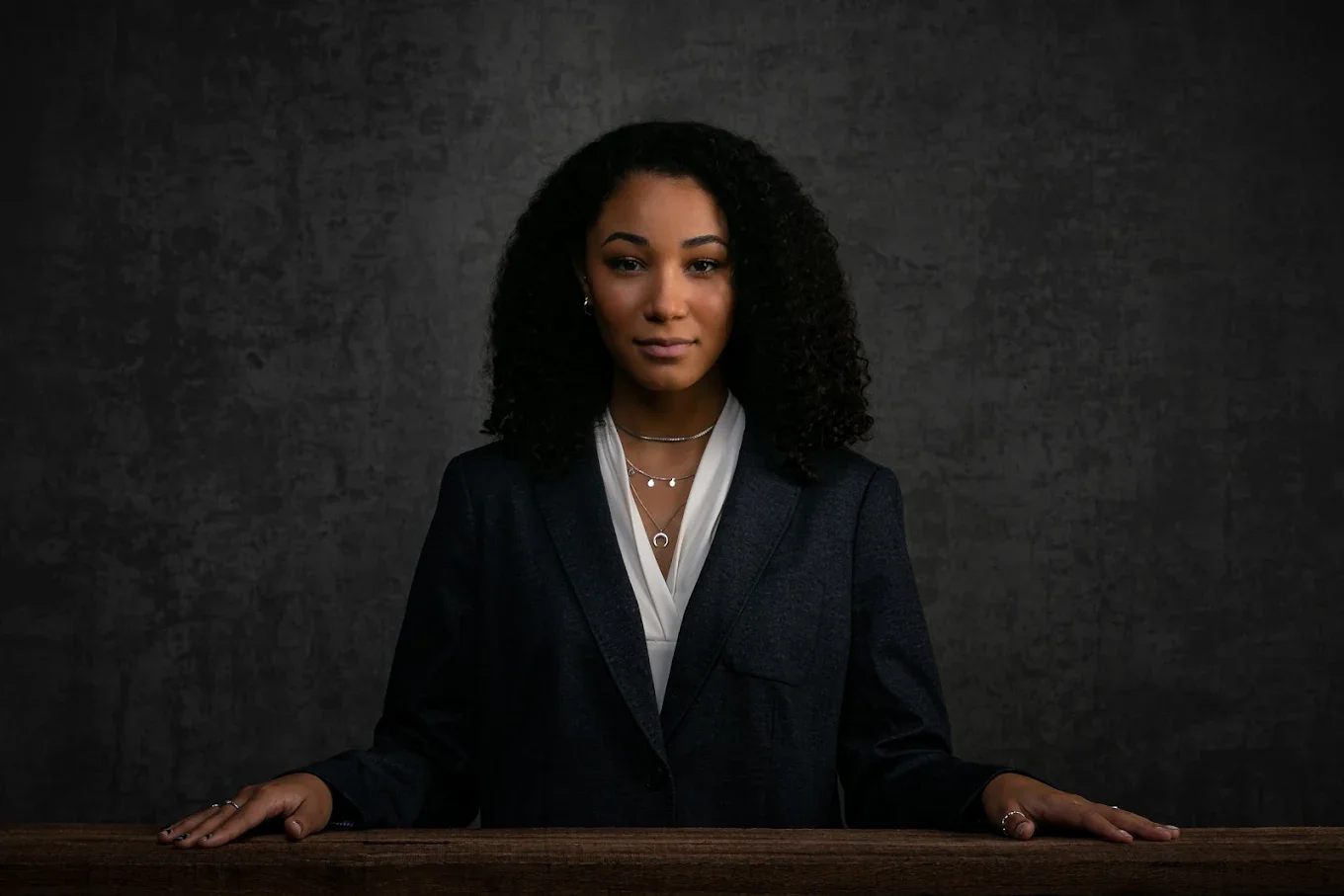 professional headshot poses female