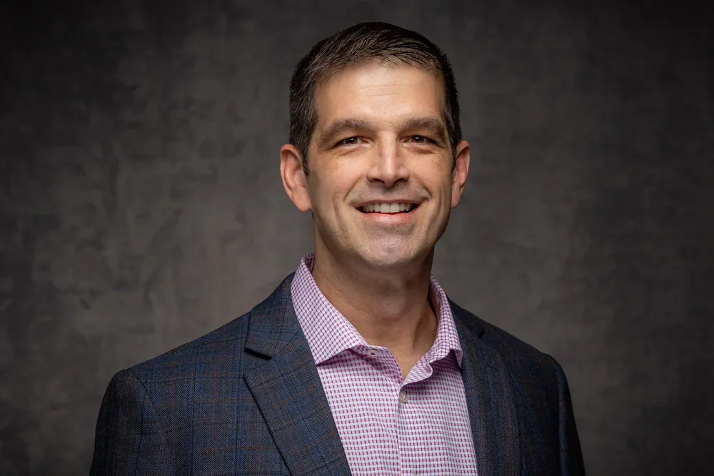 Medical headshot Dallas physician portrait