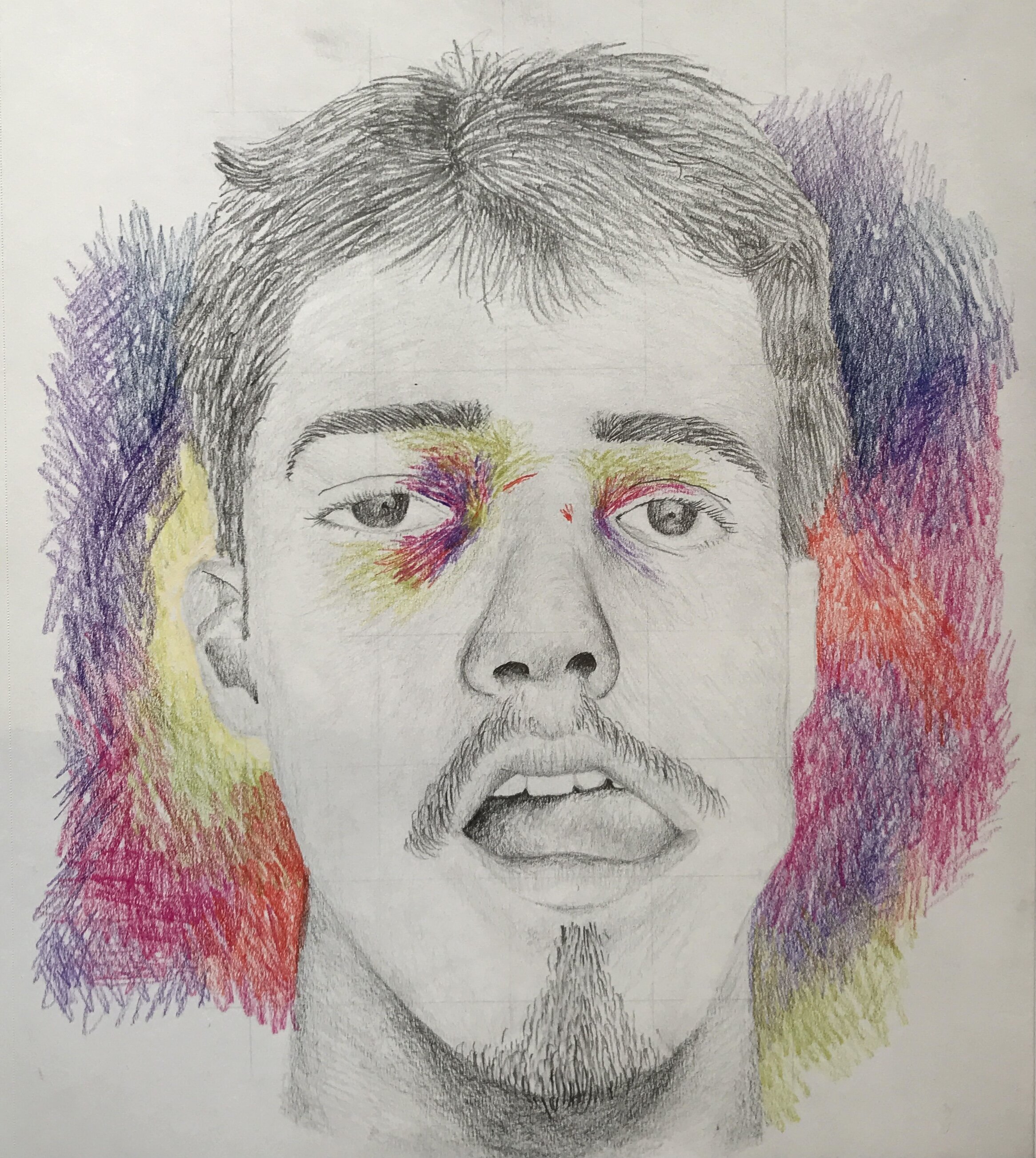 SELF PORTRAIT OF A BLACK EYE