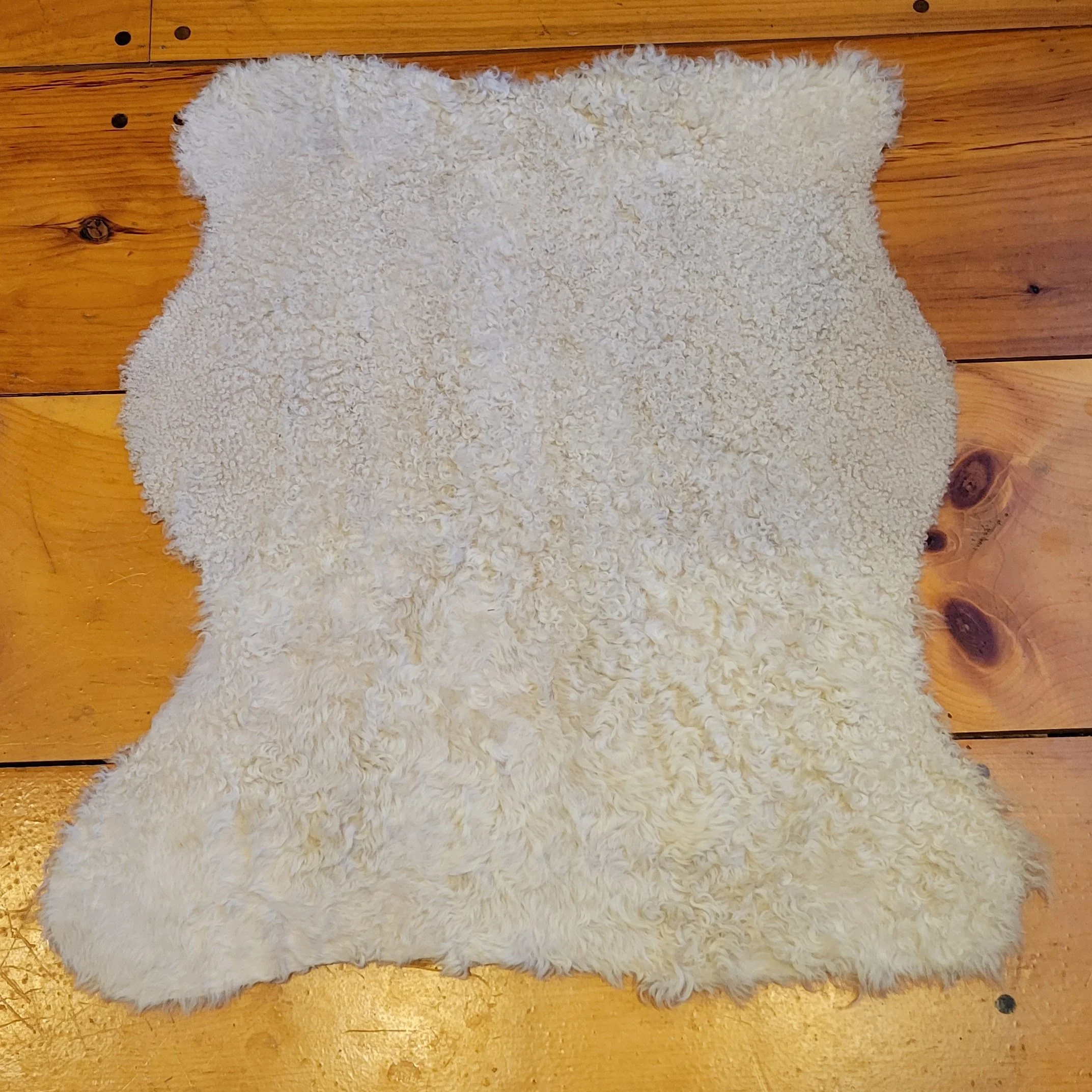 Fleece Lambskin White