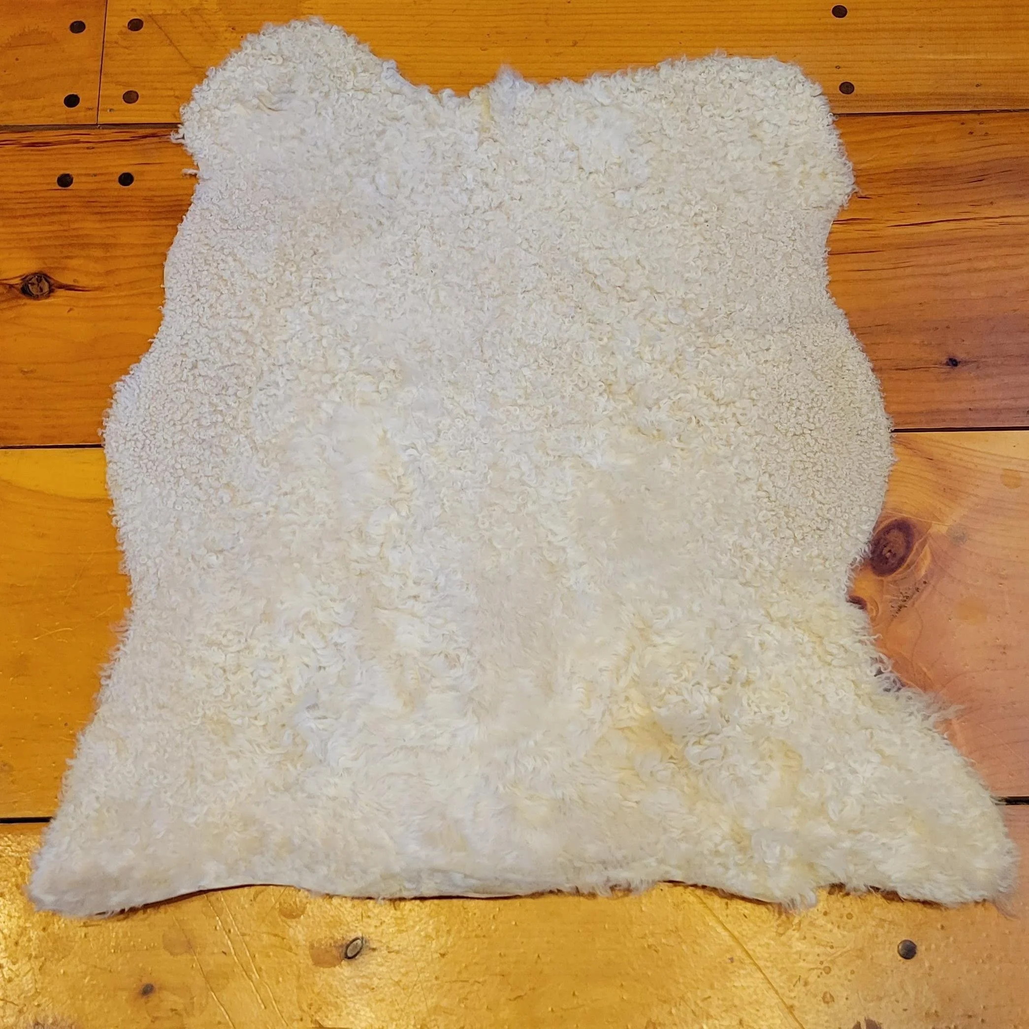 Fleece Lambskin White