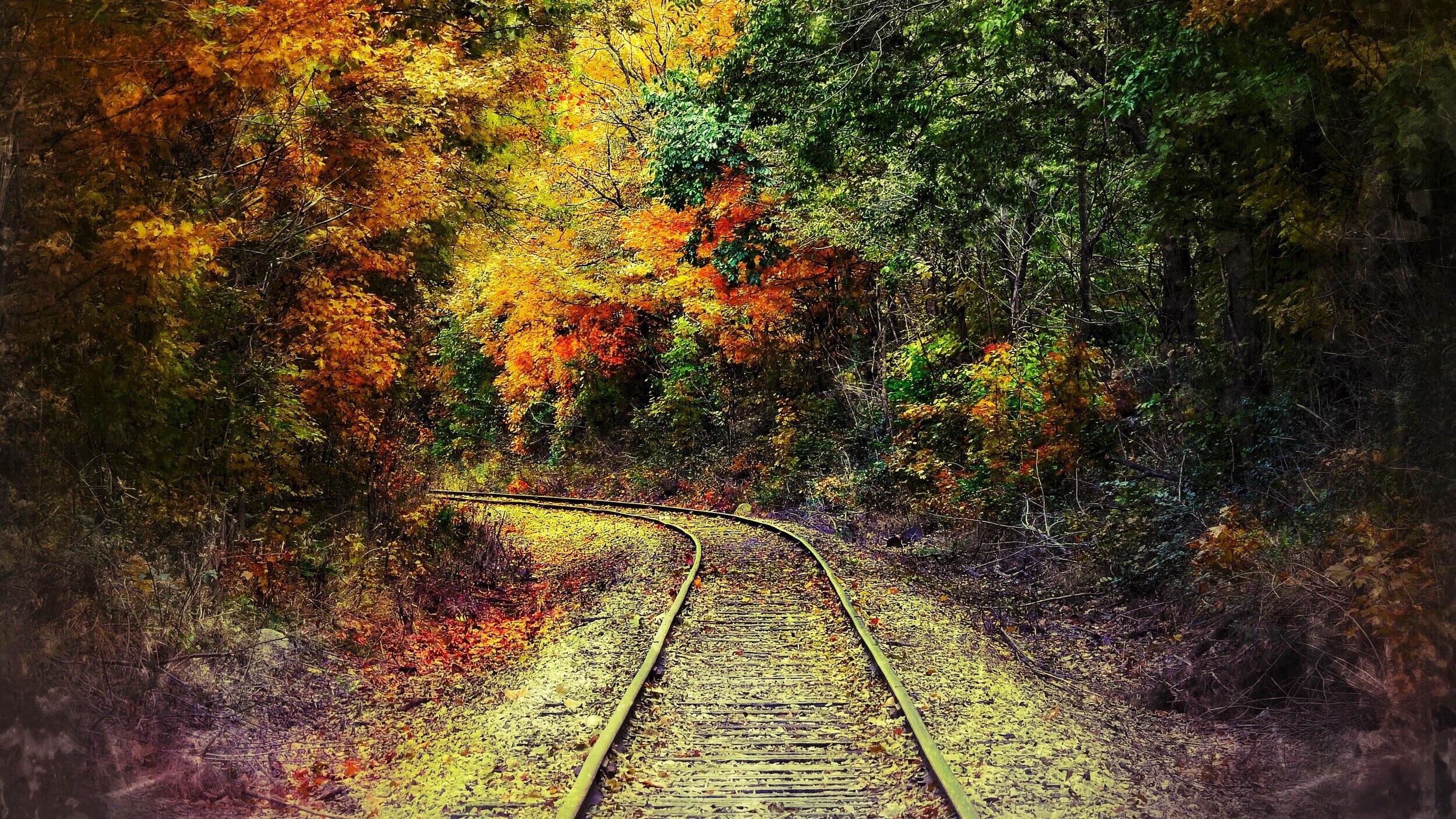 Design a Model Train Track with a Fall Theme — LOCOMOLAND