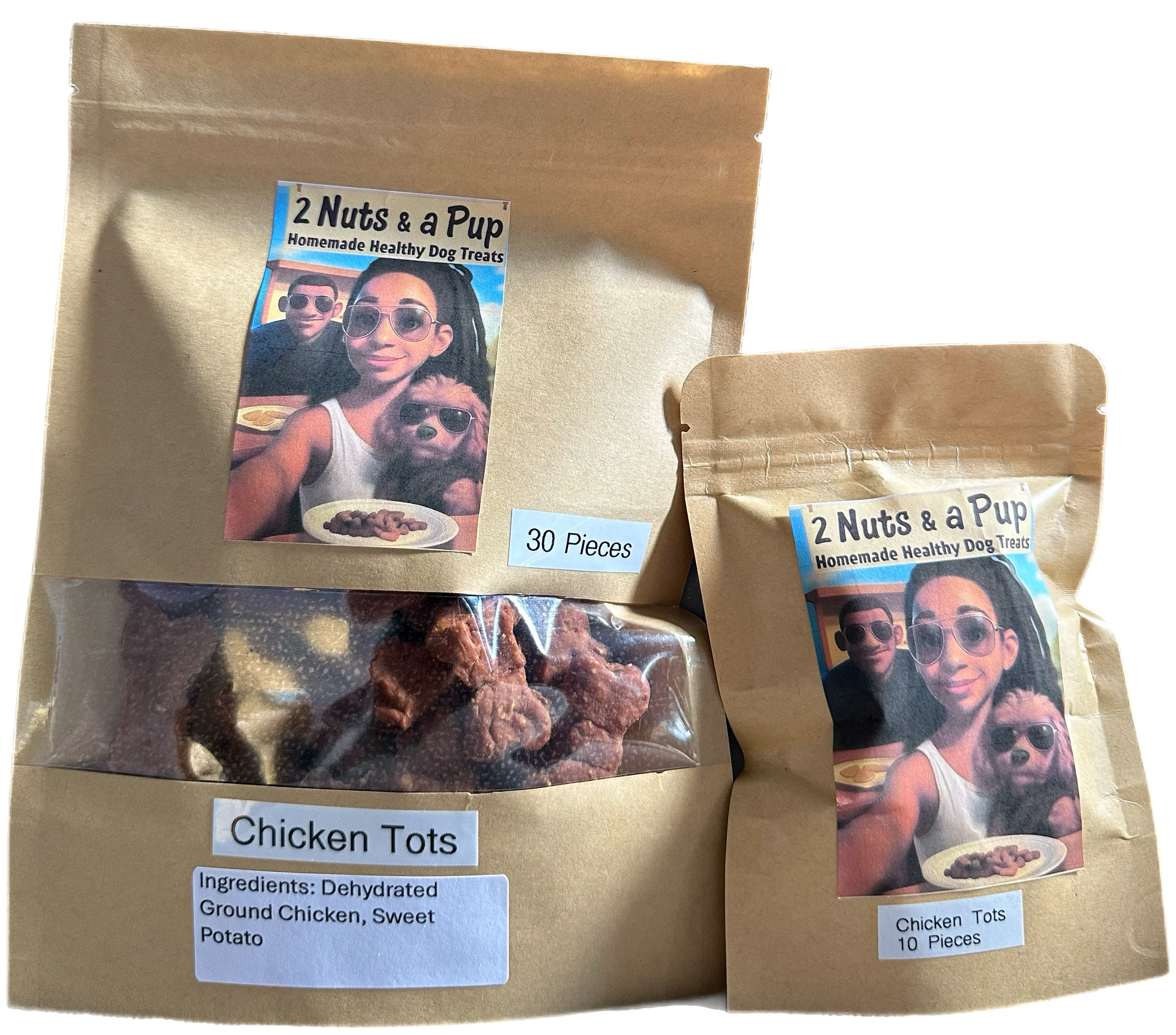 Chicken tots large and small.PNG