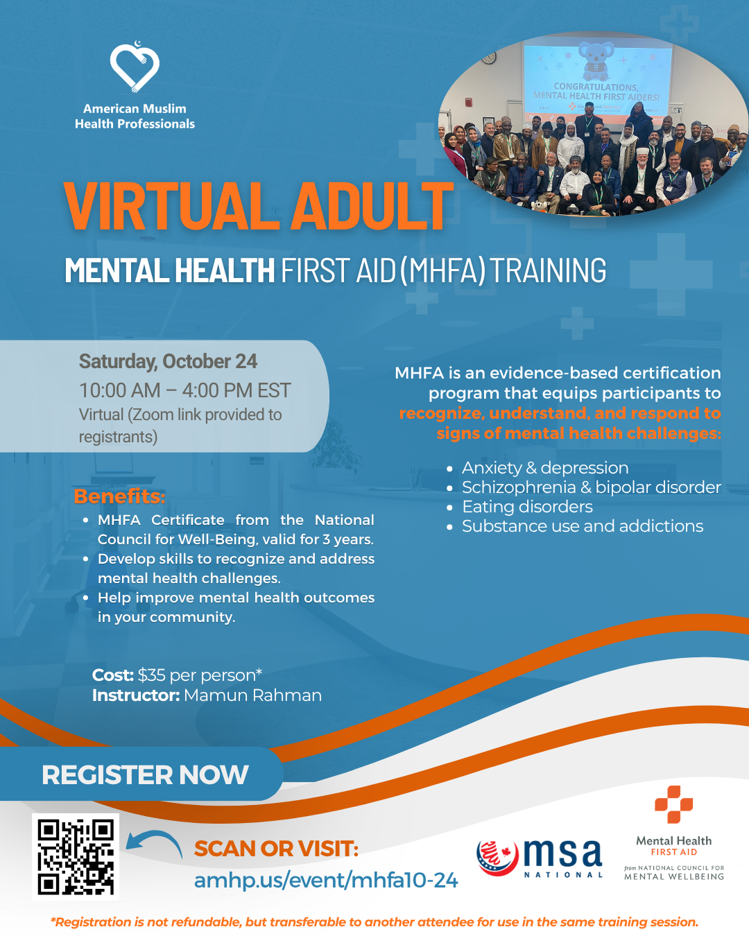 Mental Health First Aid Training