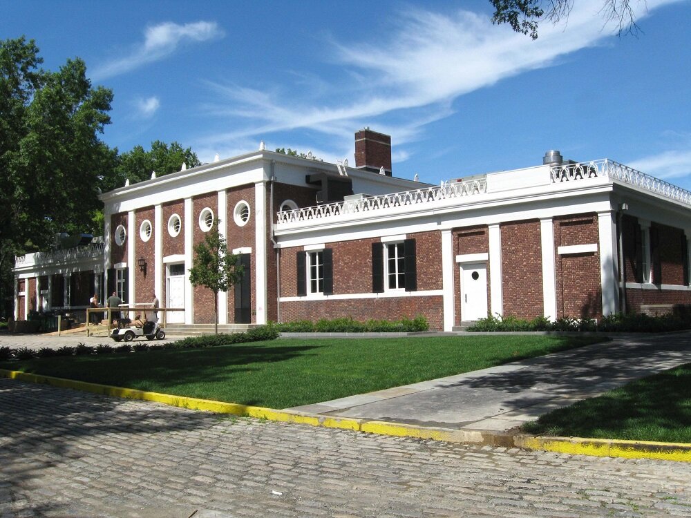Pelham Bay-Split Rock Golf Course Clubhouse. Built in 1936 under Parks Commissioner Robert Moses. Architect-John Matthews Hatton.