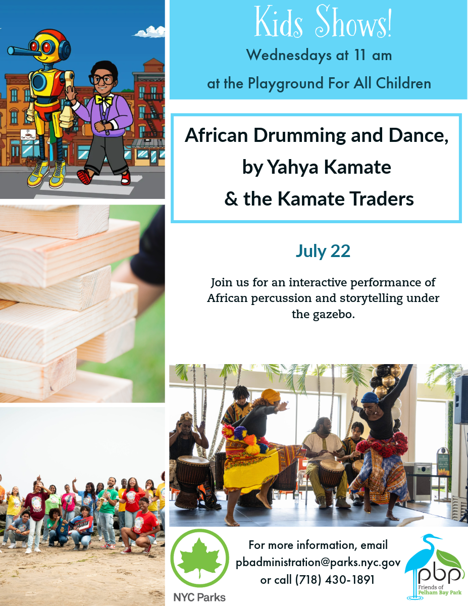 Kids Shows: African Drumming and Dance, by Yahya Kamate &amp; the Kamate Traders