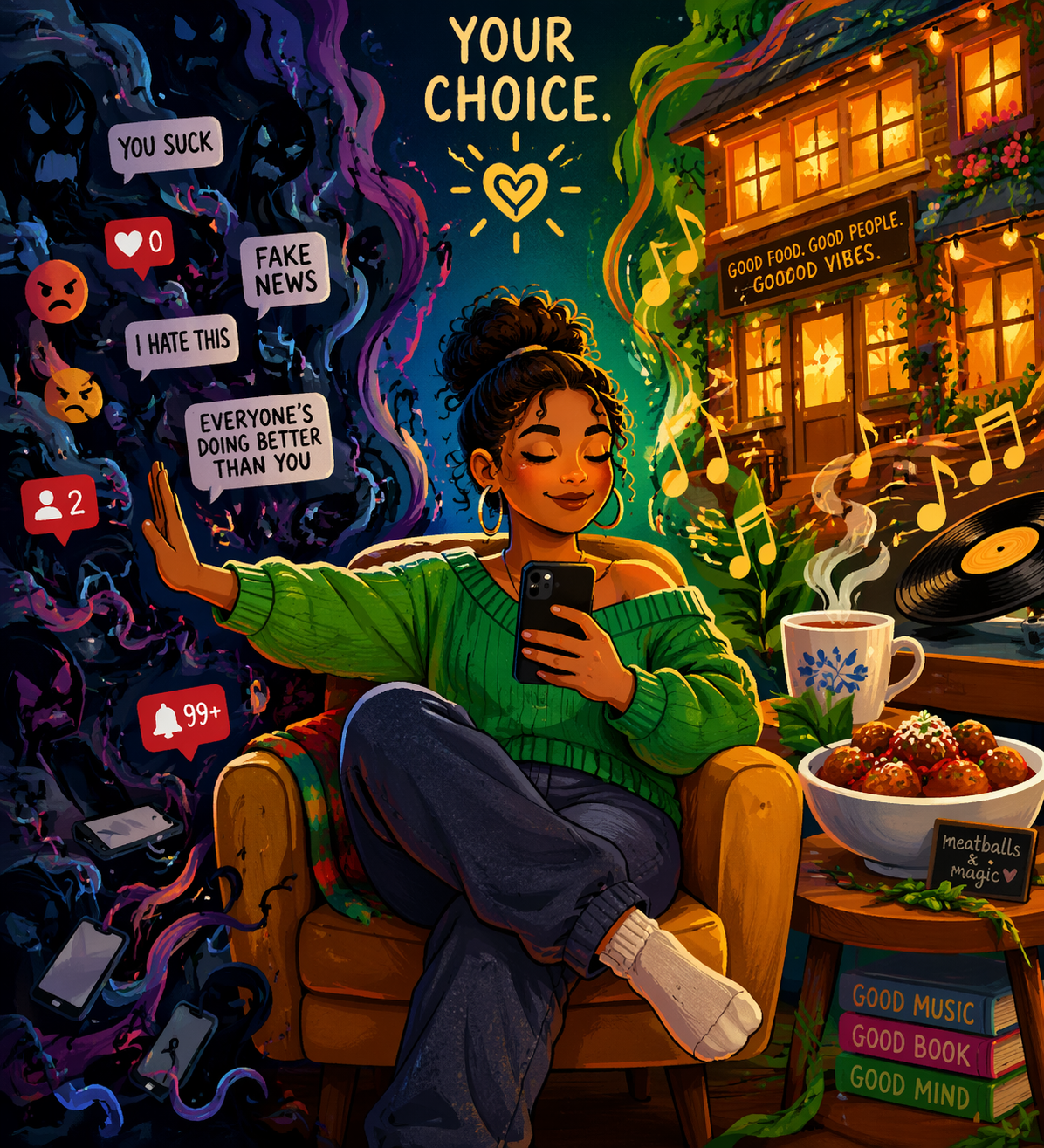 It Isn’t All Doom Scrolling