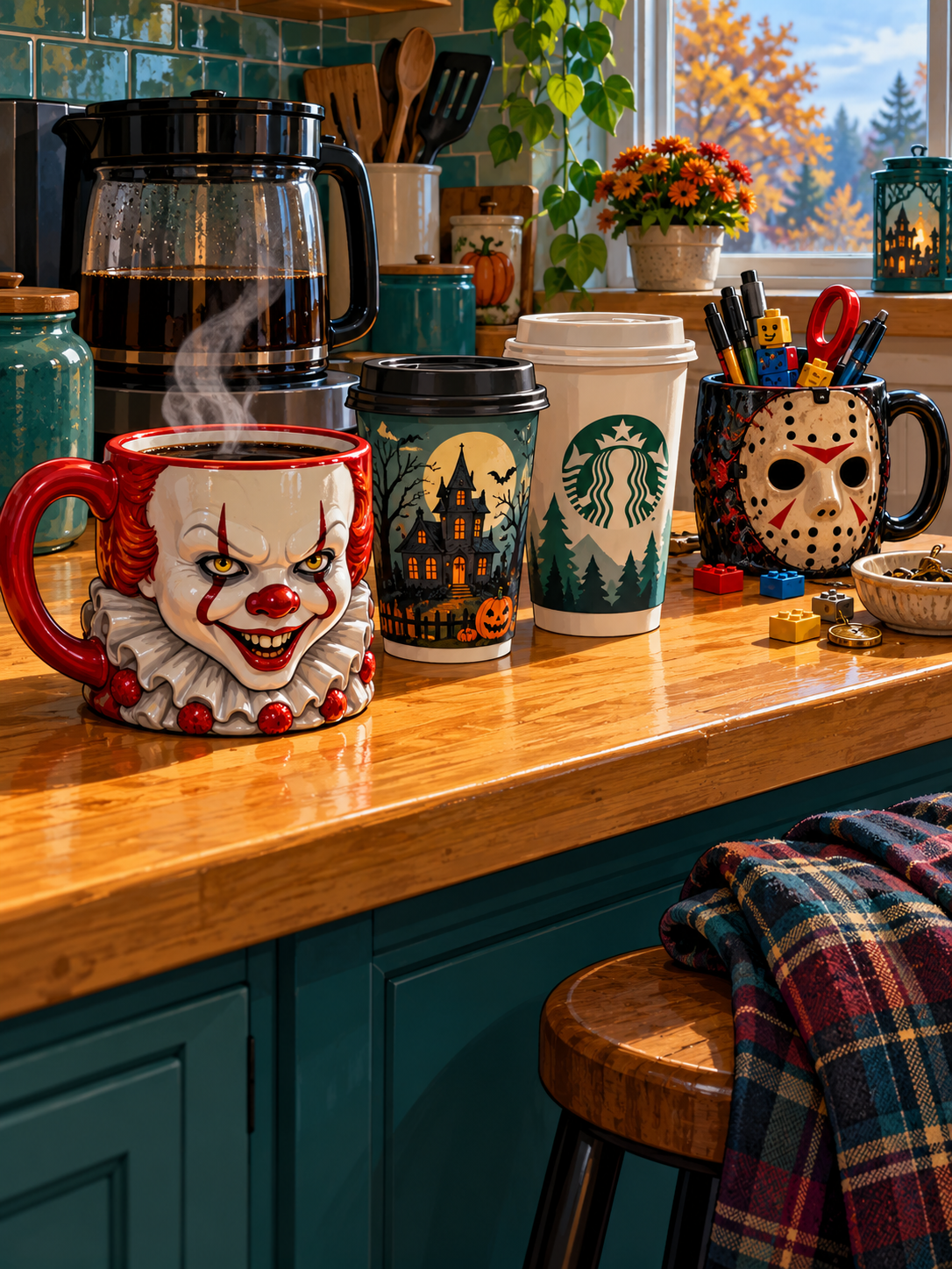 Coffee, Clowns, and Cooler Mornings