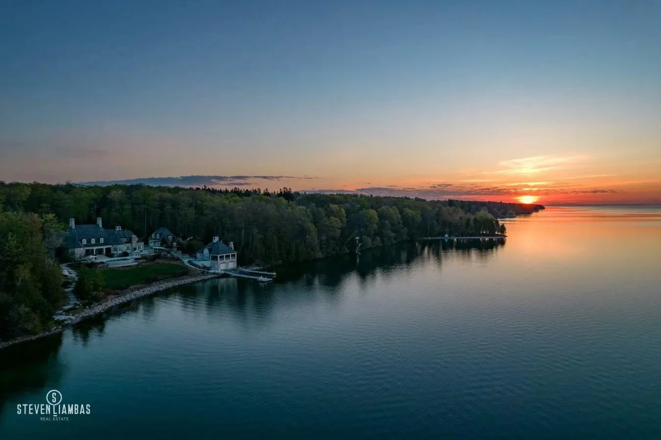 22 Million Lakeside Masterpiece Discover The Hamptons Shanty Bay