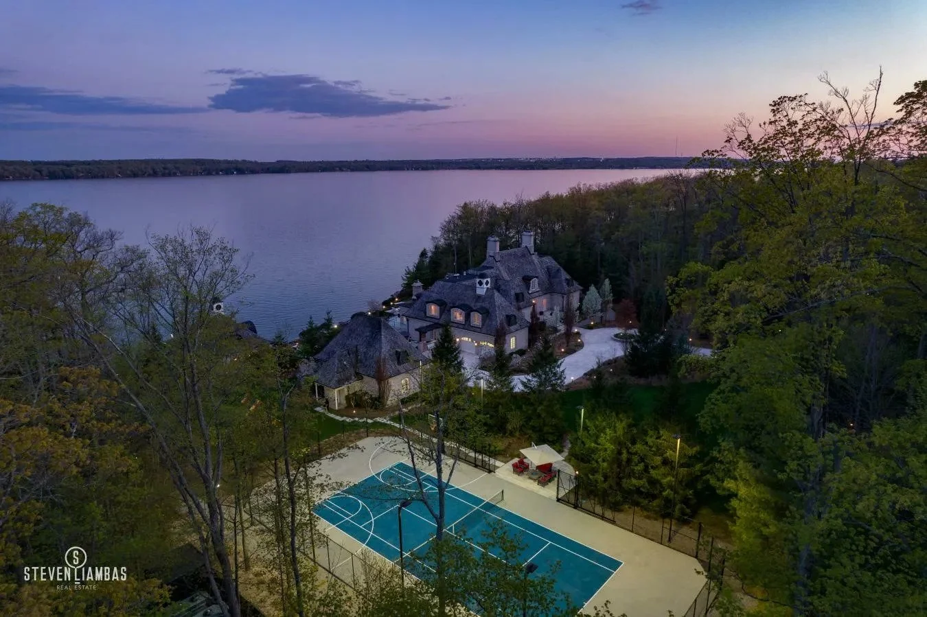 22 Million Lakeside Masterpiece Discover The Hamptons Shanty Bay